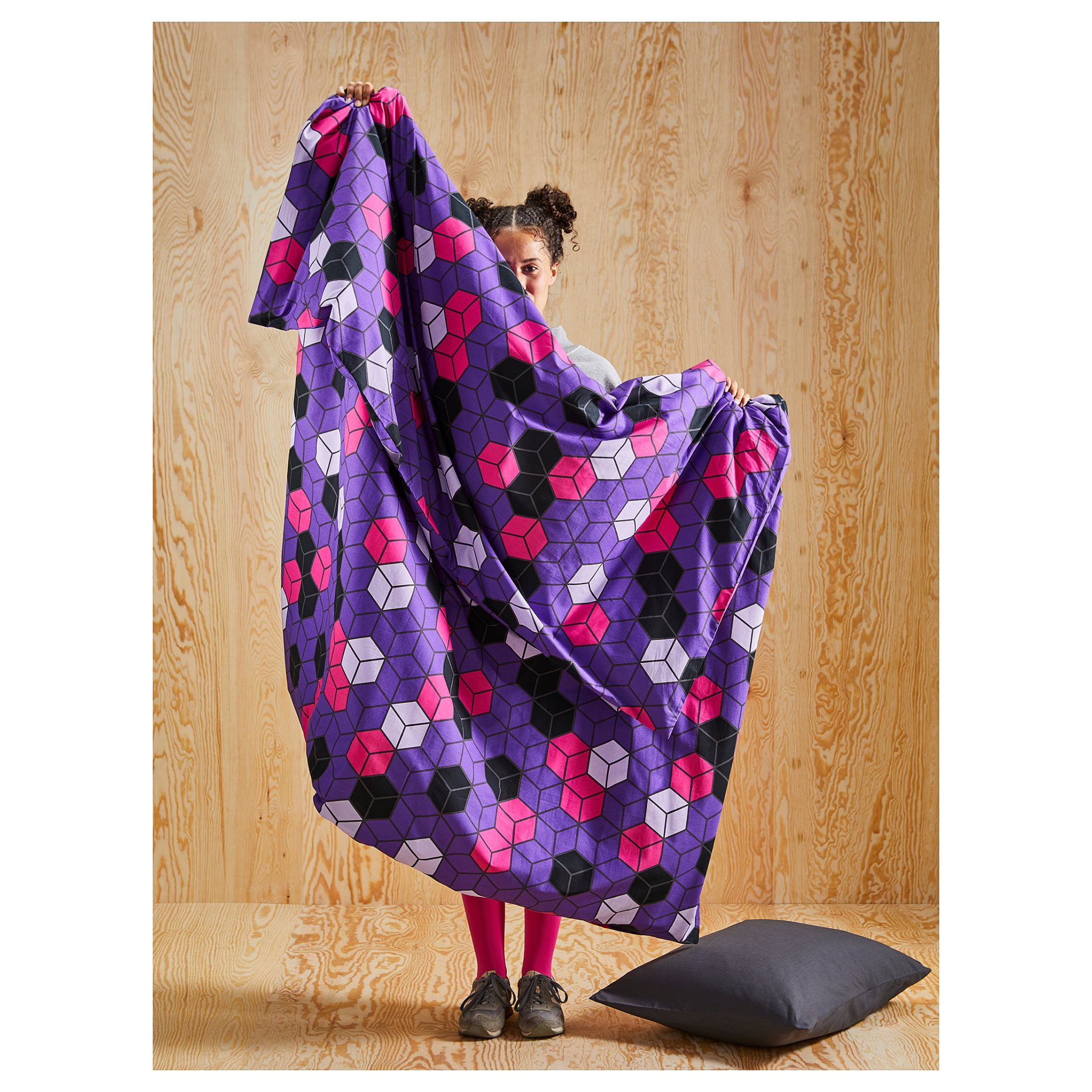 BLASKATA, duvet cover and pillowcase, 150x200/50x60 cm, 105.695.05