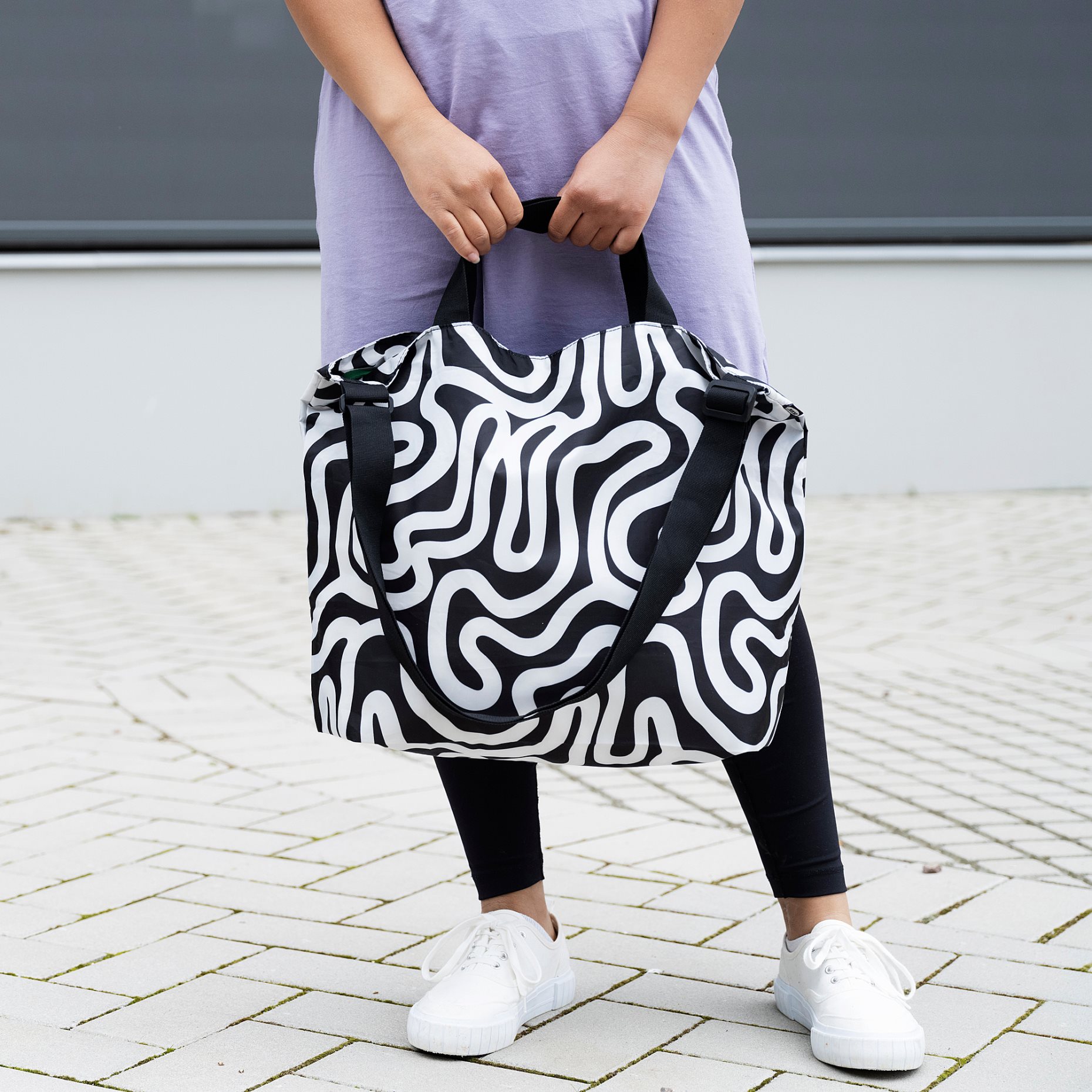 RÄCKLA, bag foldable, 48x36 cm/20 l, 105.780.34