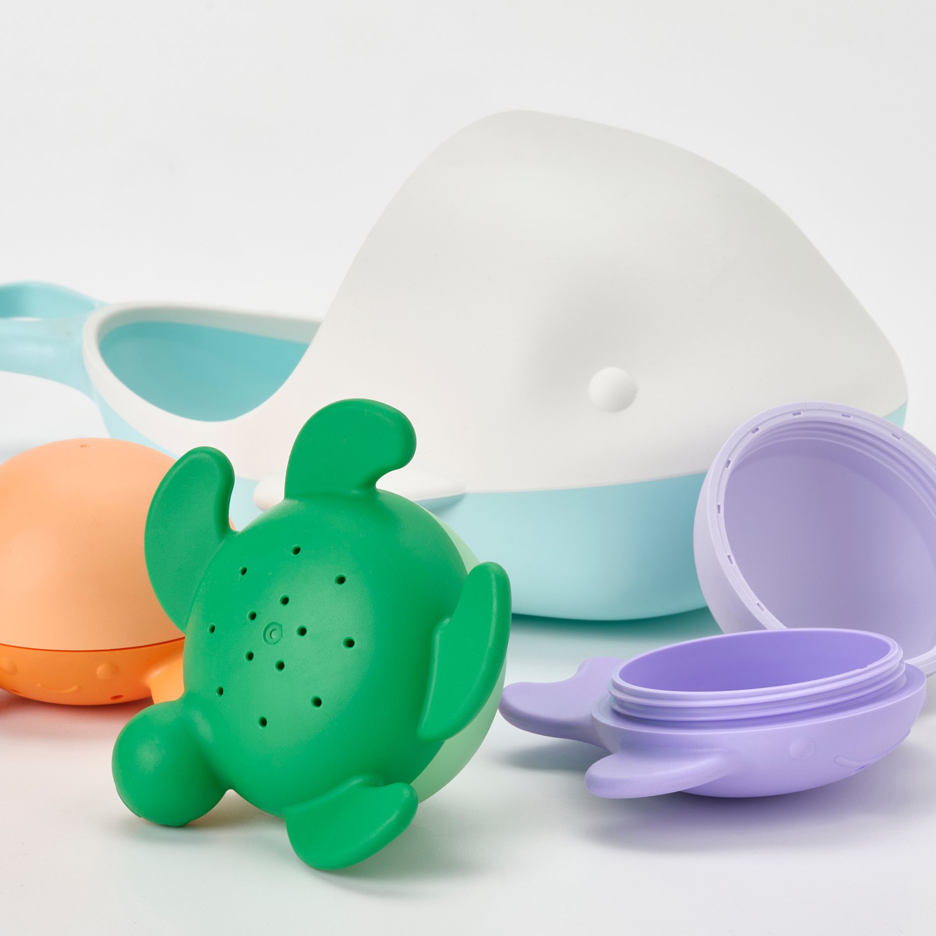 ÄNGSHUMLA, 4-piece bath toy set, 105.822.67