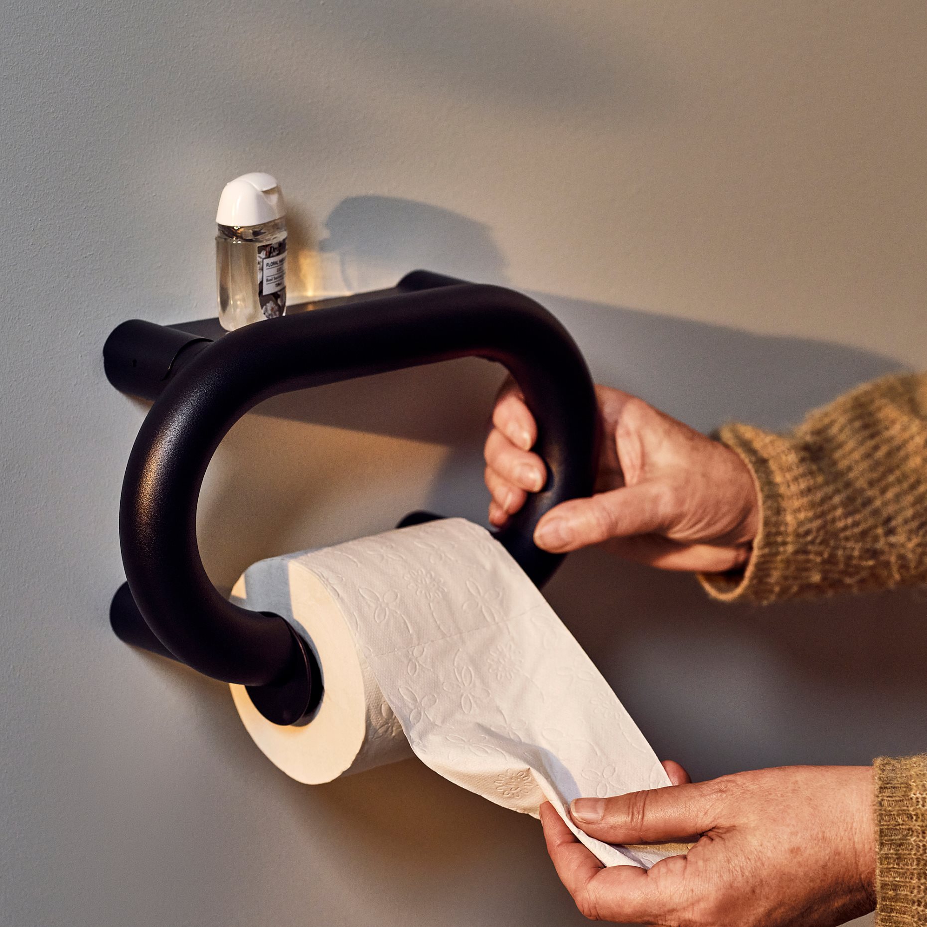 BÄSINGEN, toilet roll holder, 26x17 cm, 105.959.86