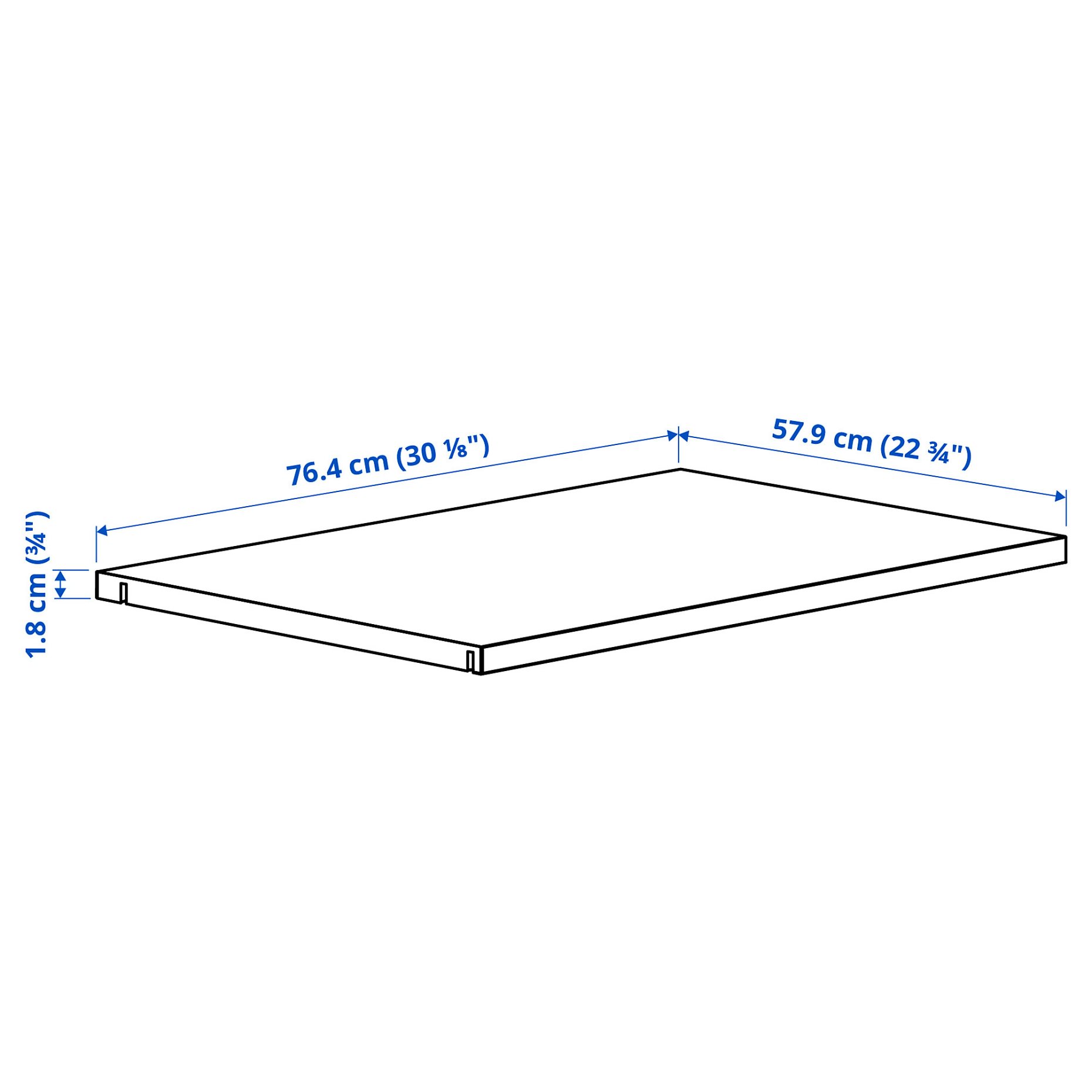 ALTARLIDEN, shelf, 80x62 cm, 105.966.79
