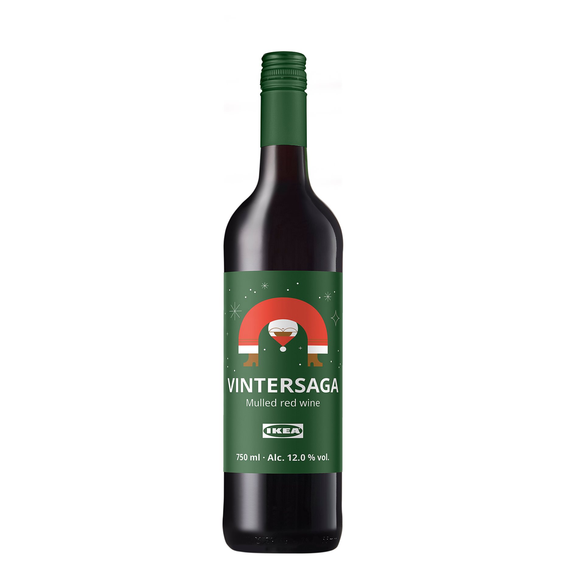 VINTERSAGA, mulled red wine 12%, 750 ml, 106.198.74