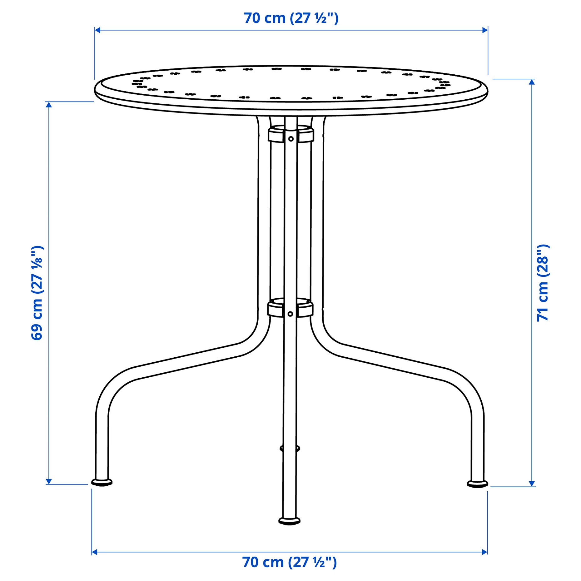 LÄCKÖ, table/2 chairs, outdoor, 192.690.22