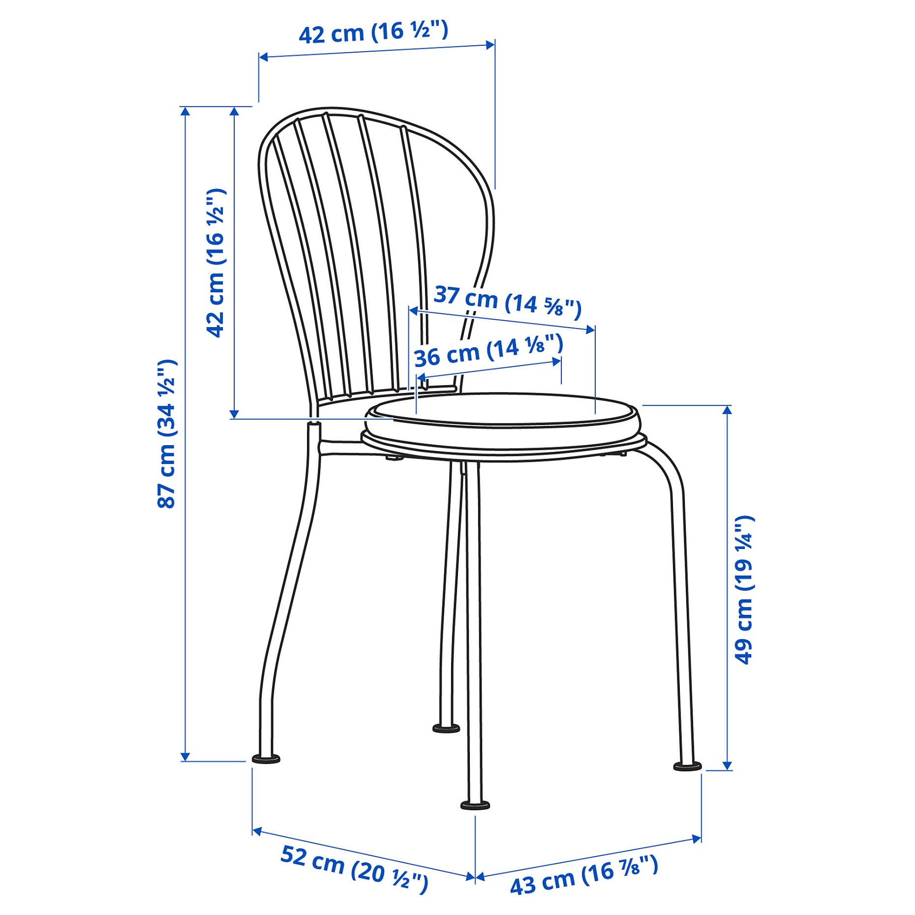 LÄCKÖ, table/2 chairs, outdoor, 192.690.22