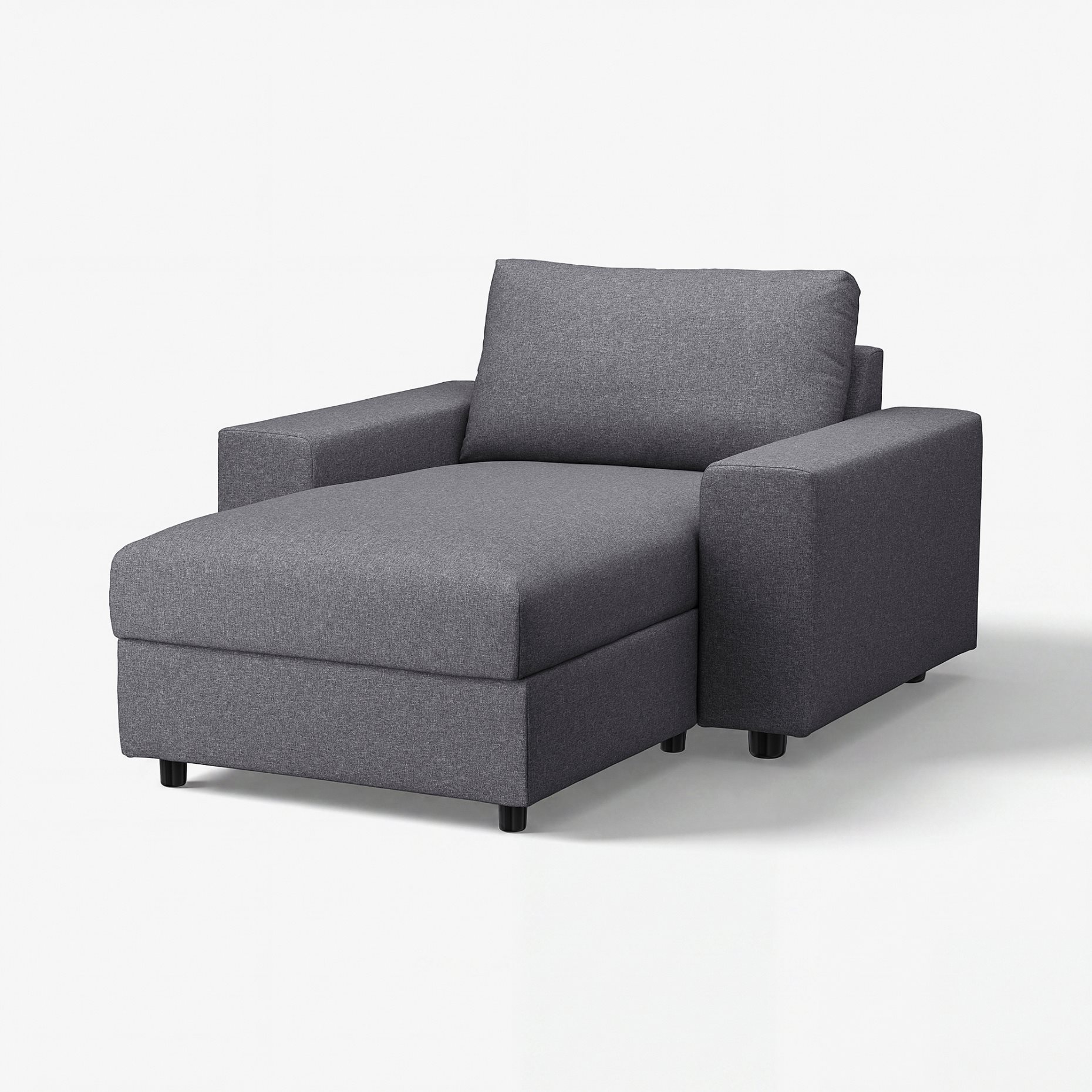 VIMLE, chaise longue with wide armrests, 194.091.45