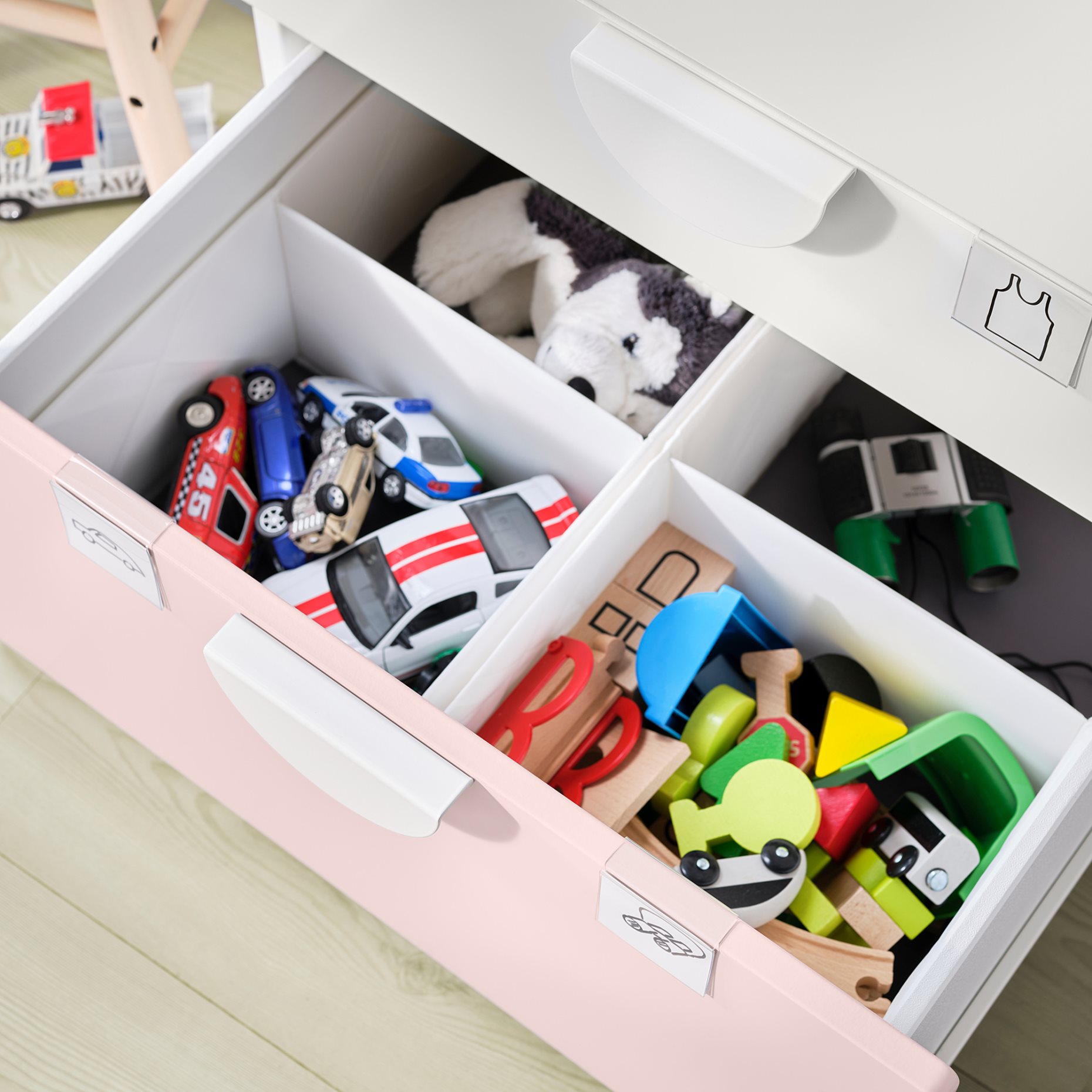 SMASTAD/PLATSA, ντουλάπα με 4 συρτάρια, 60x57x181 cm, 194.309.05