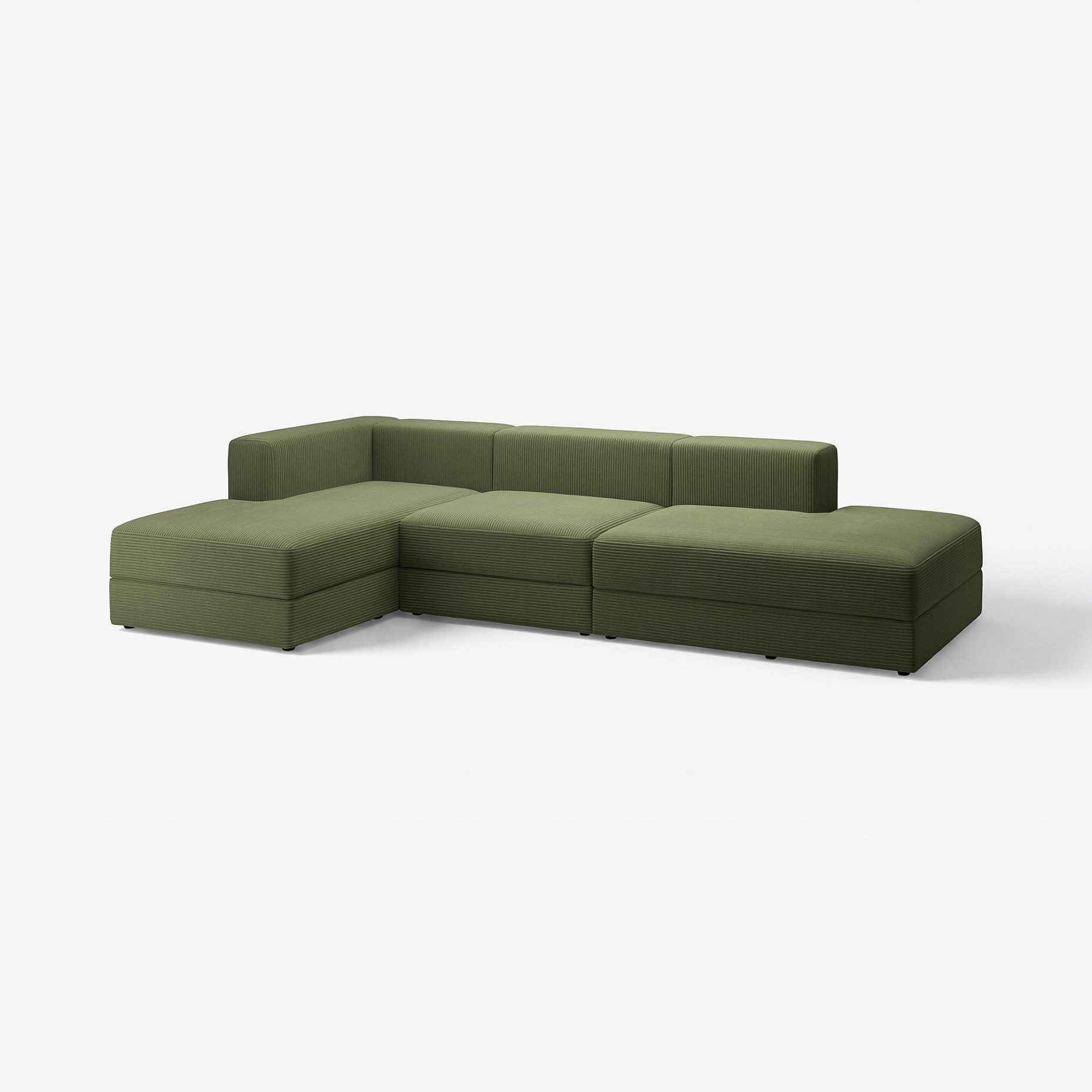 JÄTTEBO, 3,5-seat modular sofa with chaise longue, 194.851.15