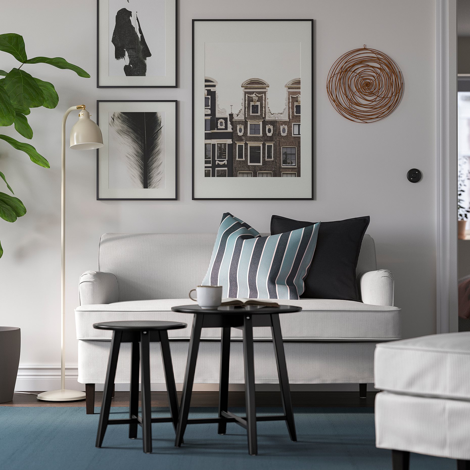 ROCKSJON, 2-seat sofa, 195.146.98