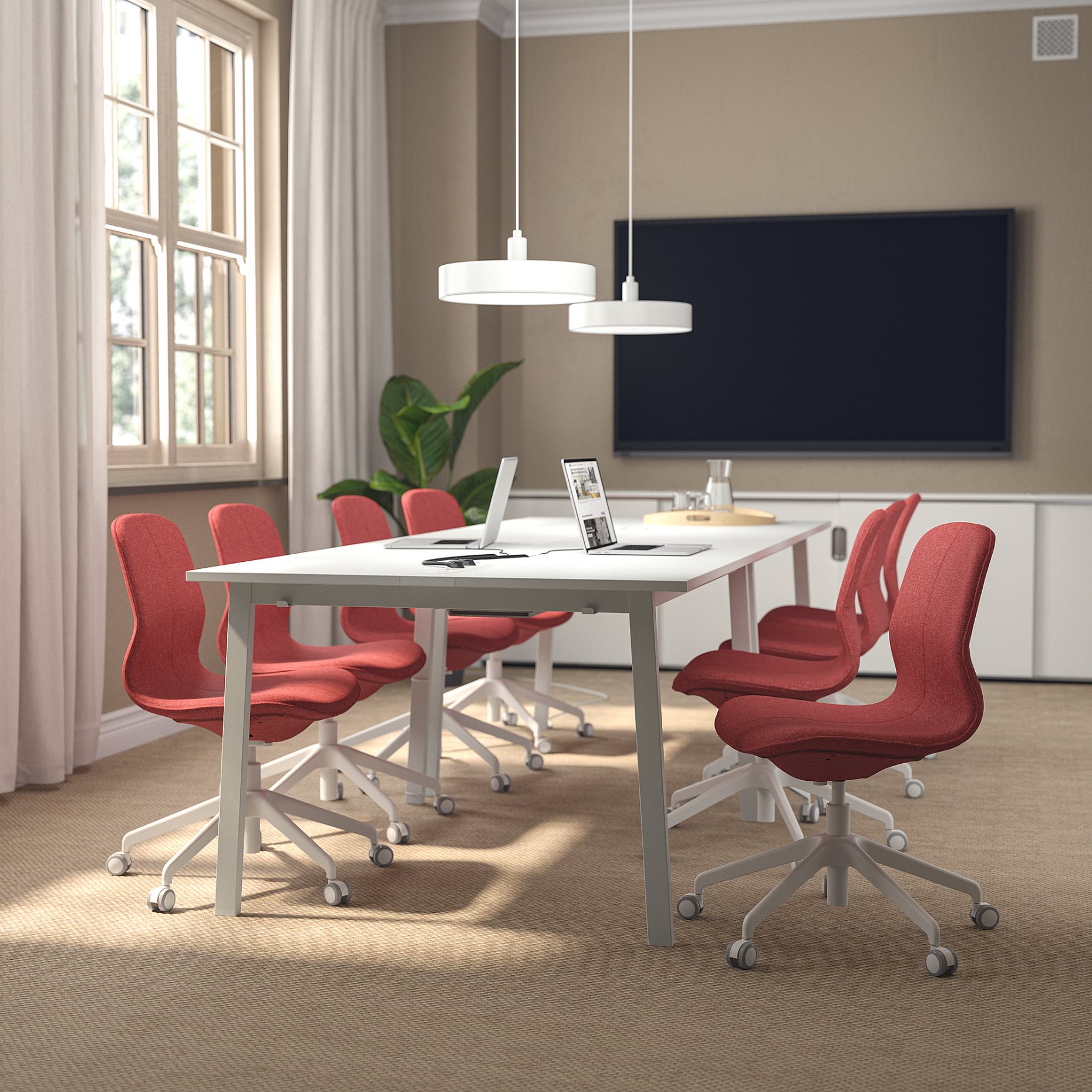 MITTZON, conference table, 140x108x75 cm, 195.333.81