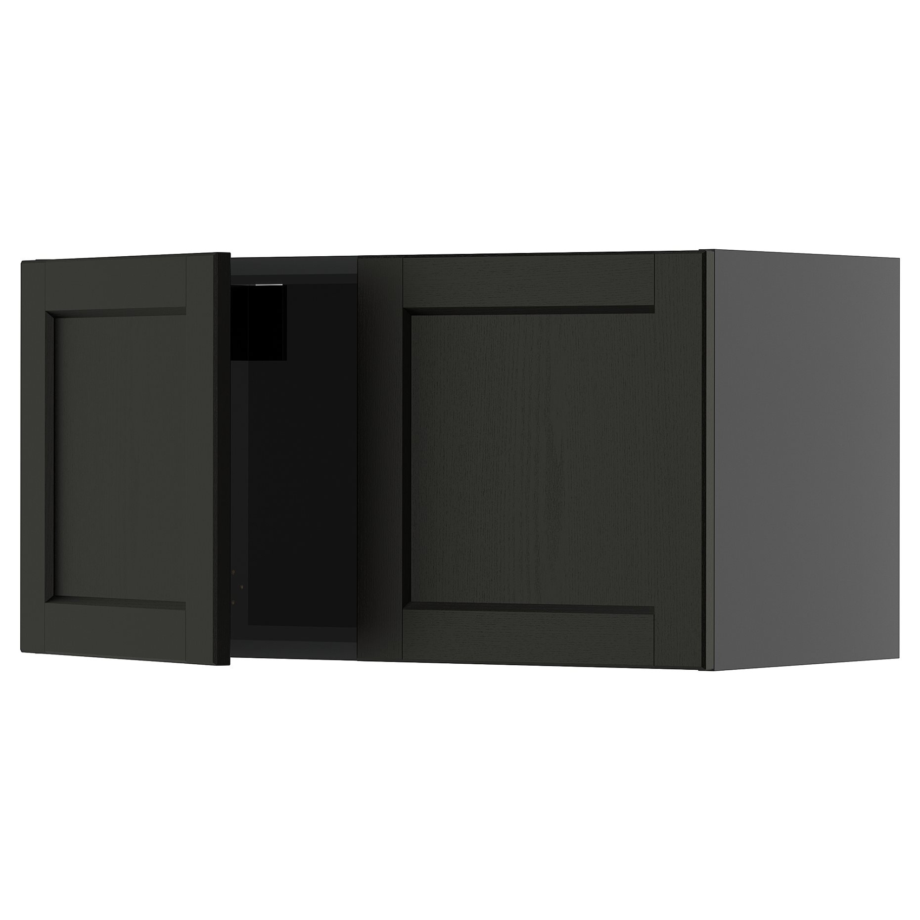 METOD, wall cabinet with 2 doors, 80x40 cm, 195.870.91