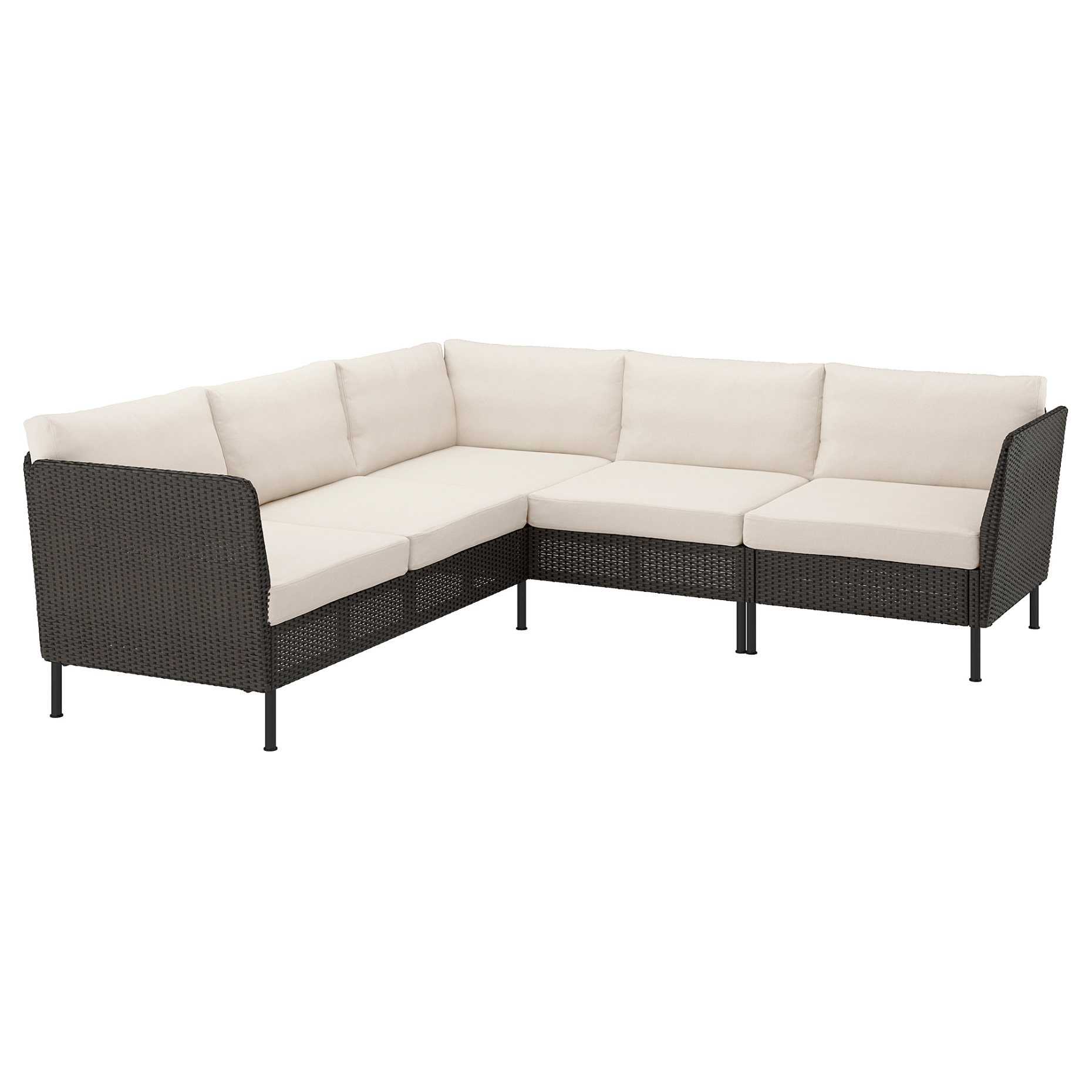 VITTSKÄR, 4-seat modular corner sofa, outdoor, 195.912.29