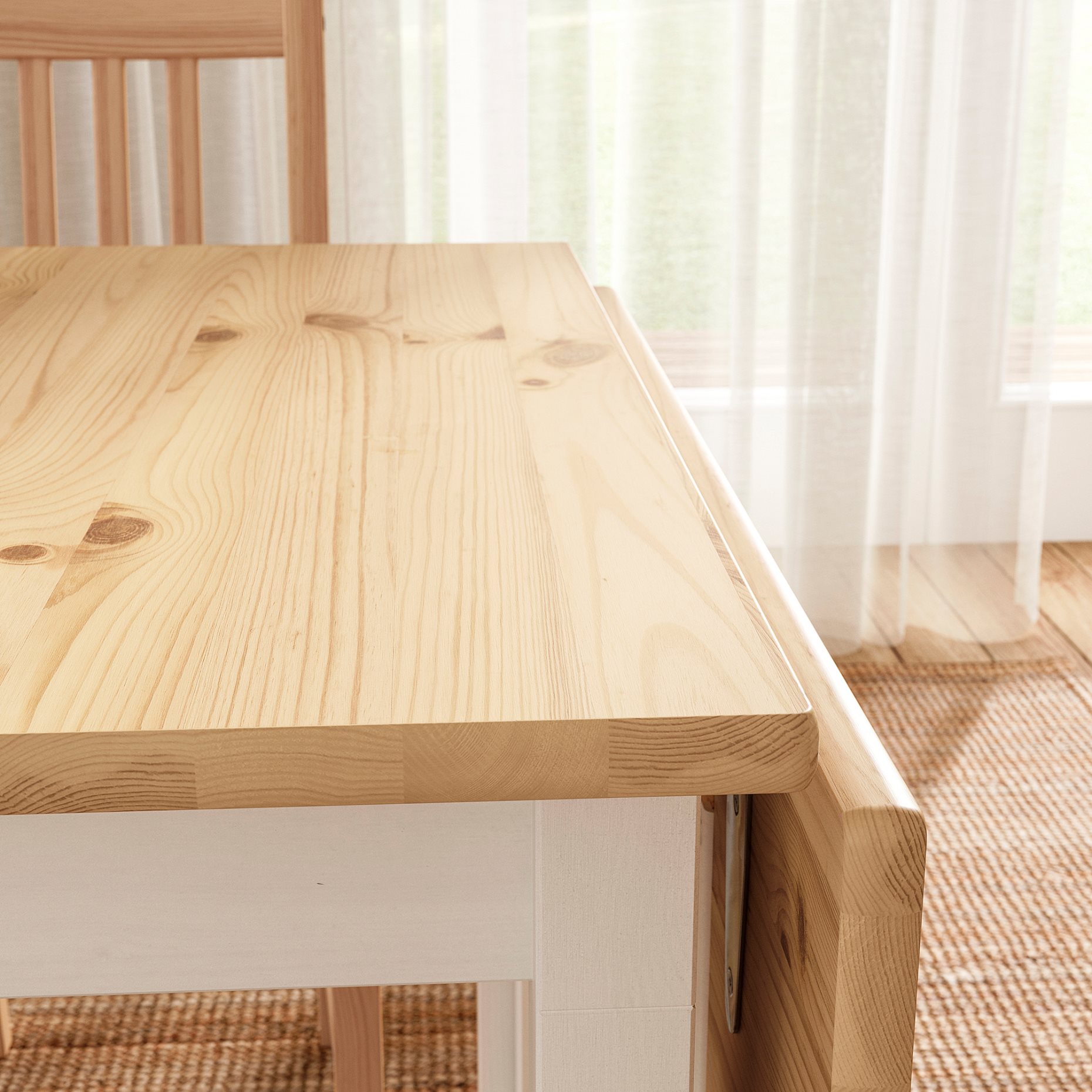 PINNTORP/PINN, table and 2 chairs, 67/124 cm, 196.268.27