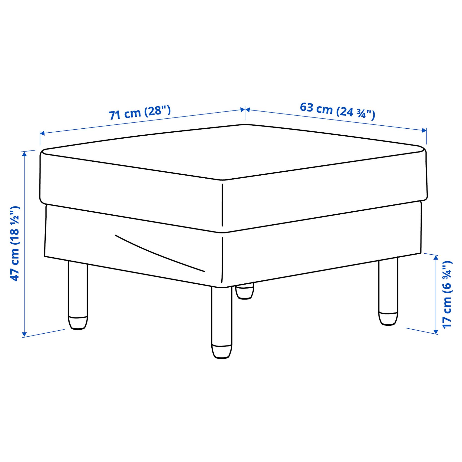 SALTSJÖBADEN, footstool, 196.275.82