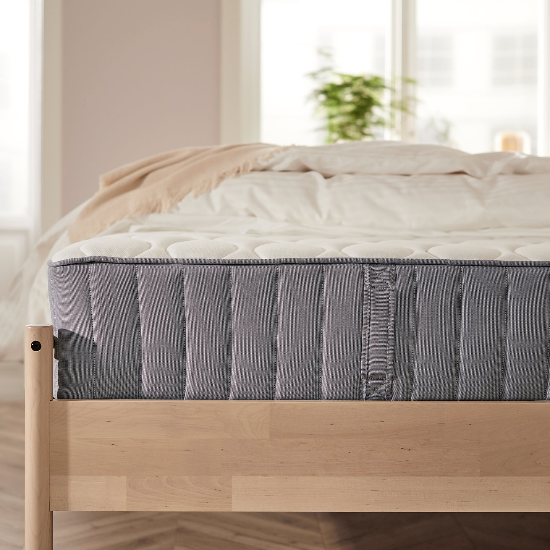 VÅGSTRANDA, pocket sprung mattress/firm, 140x200 cm, 204.507.42