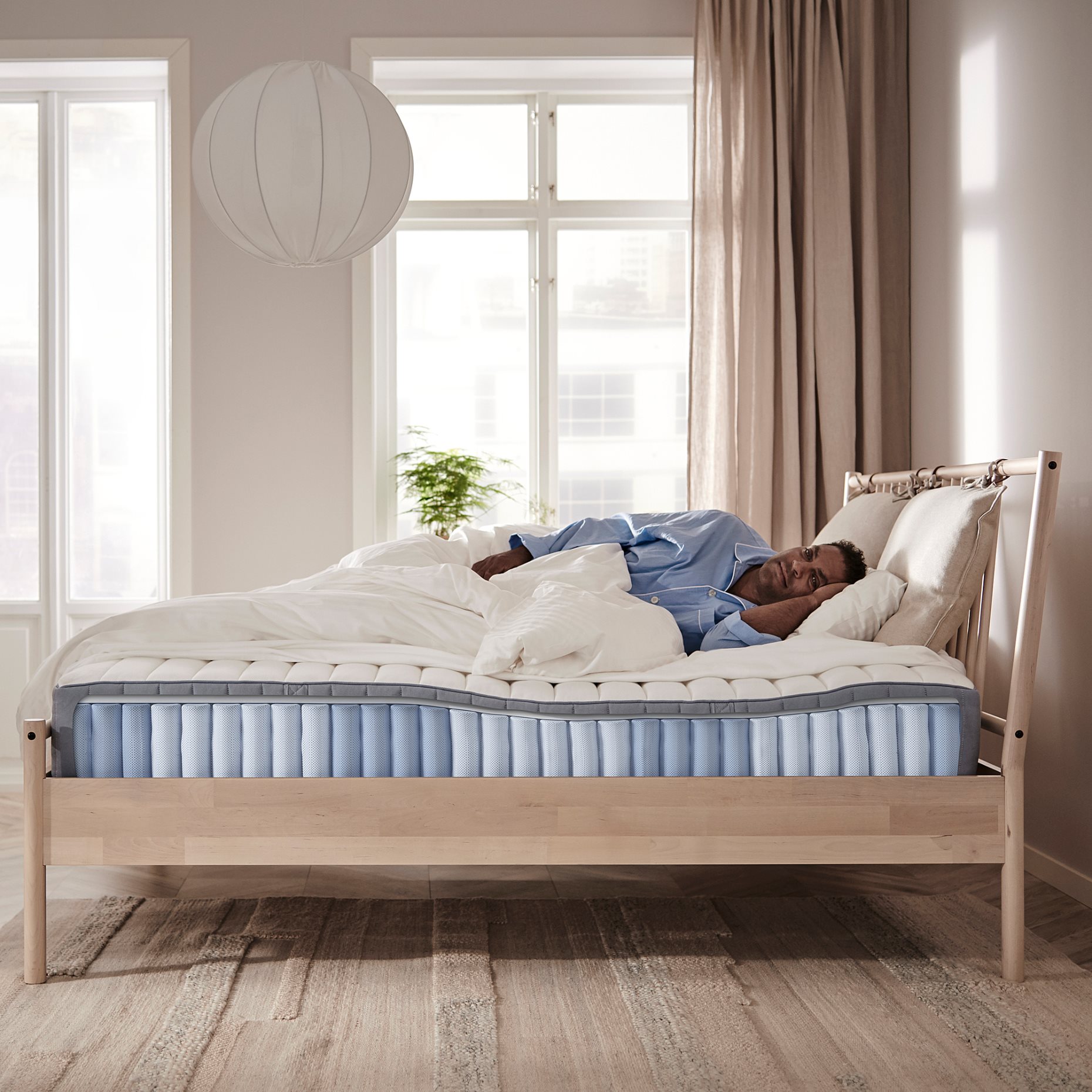 VALEVÅG, pocket sprung mattress/firm, 180x200 cm, 204.700.09