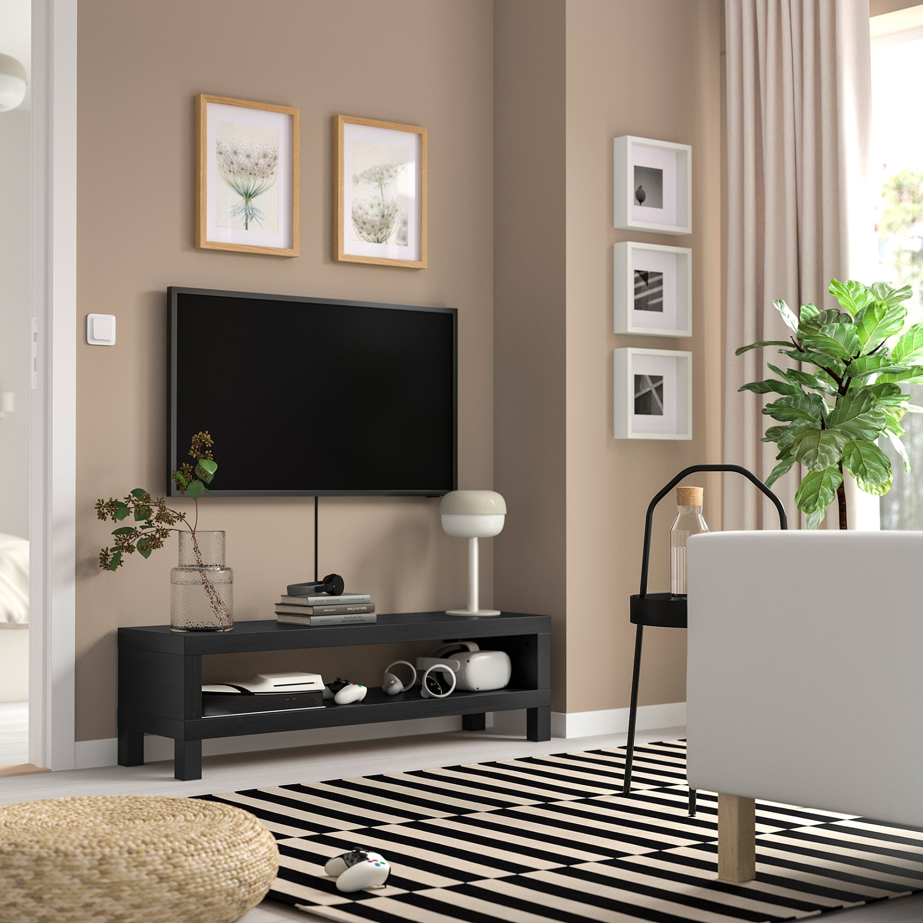LACK, έπιπλο TV, 120x35x36 cm, 204.989.37
