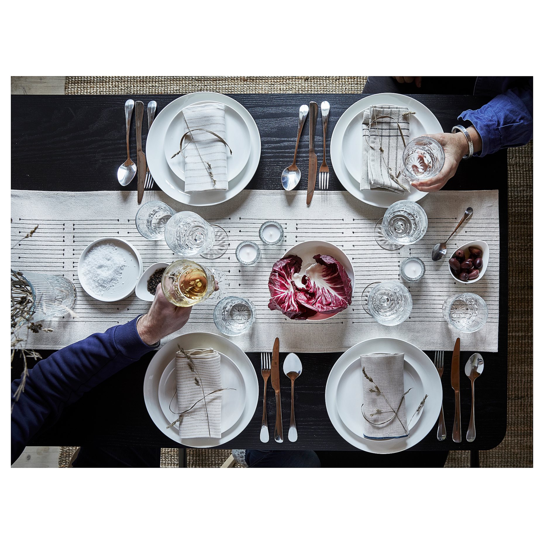 VÅRARV, τραπεζομάντηλο μέσης, 35x150 cm, 205.458.54