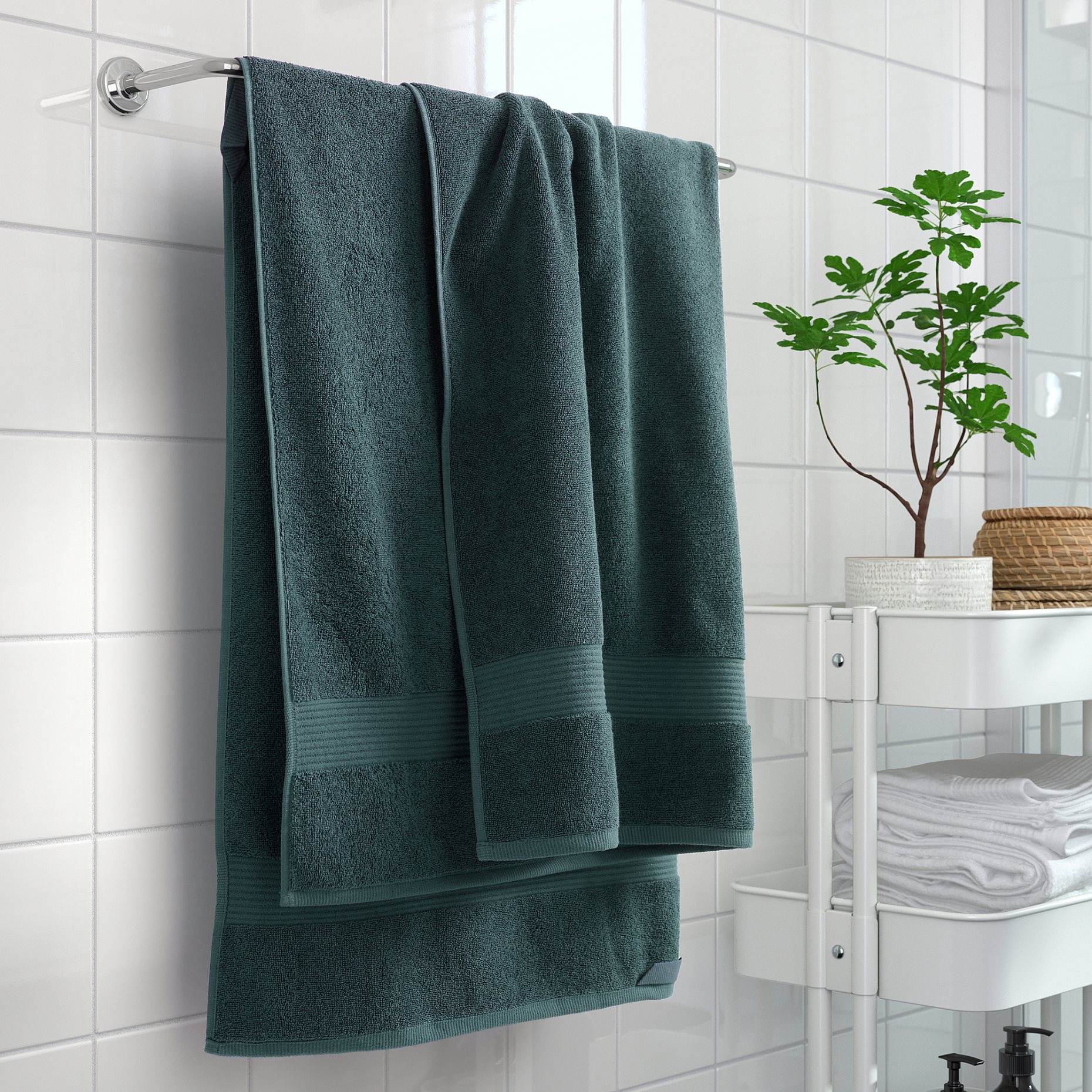 FREDRIKSJÖN, πετσέτα μπάνιου, 100x150 cm, 205.726.87