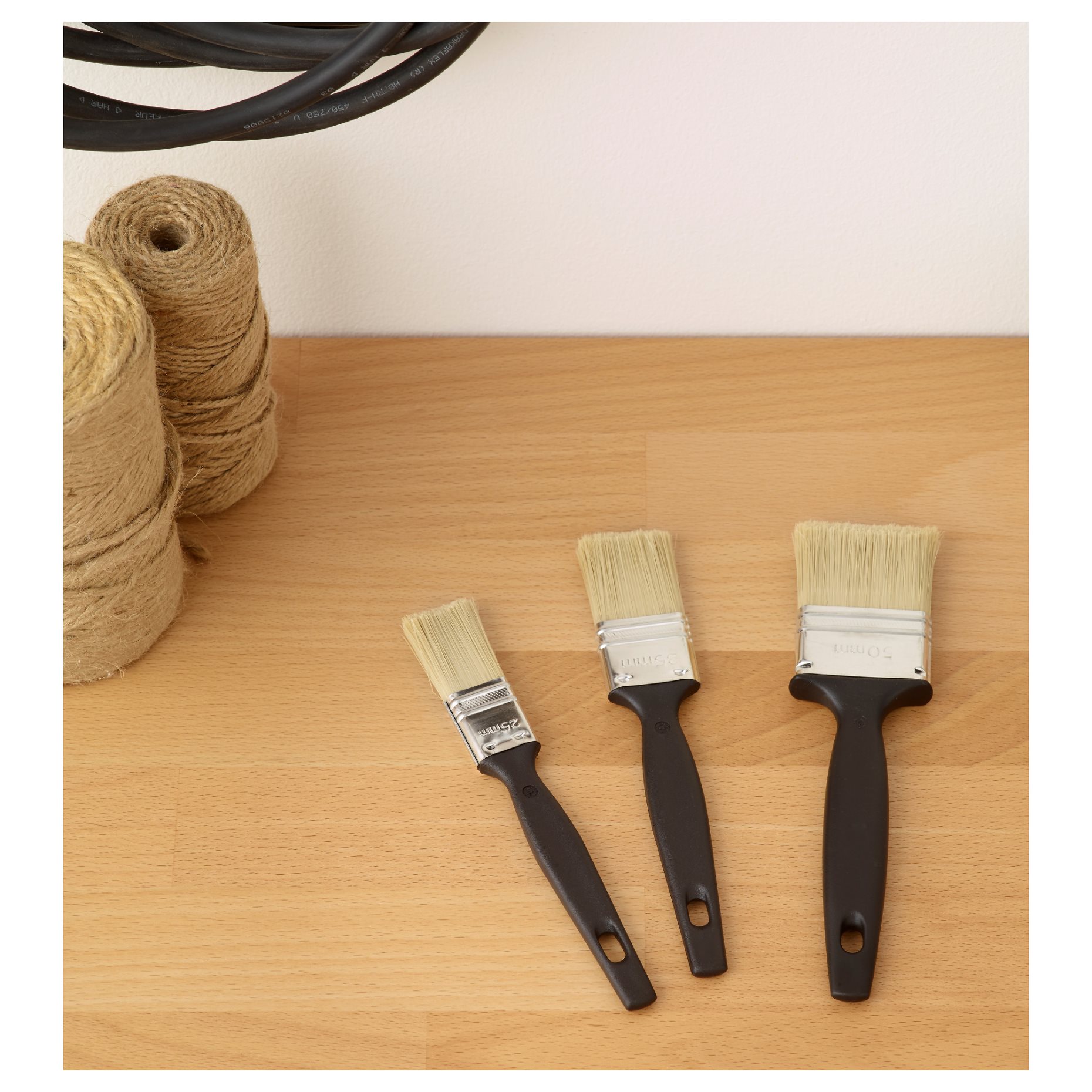 TRIXIG, paint brush set of 3, 205.732.29