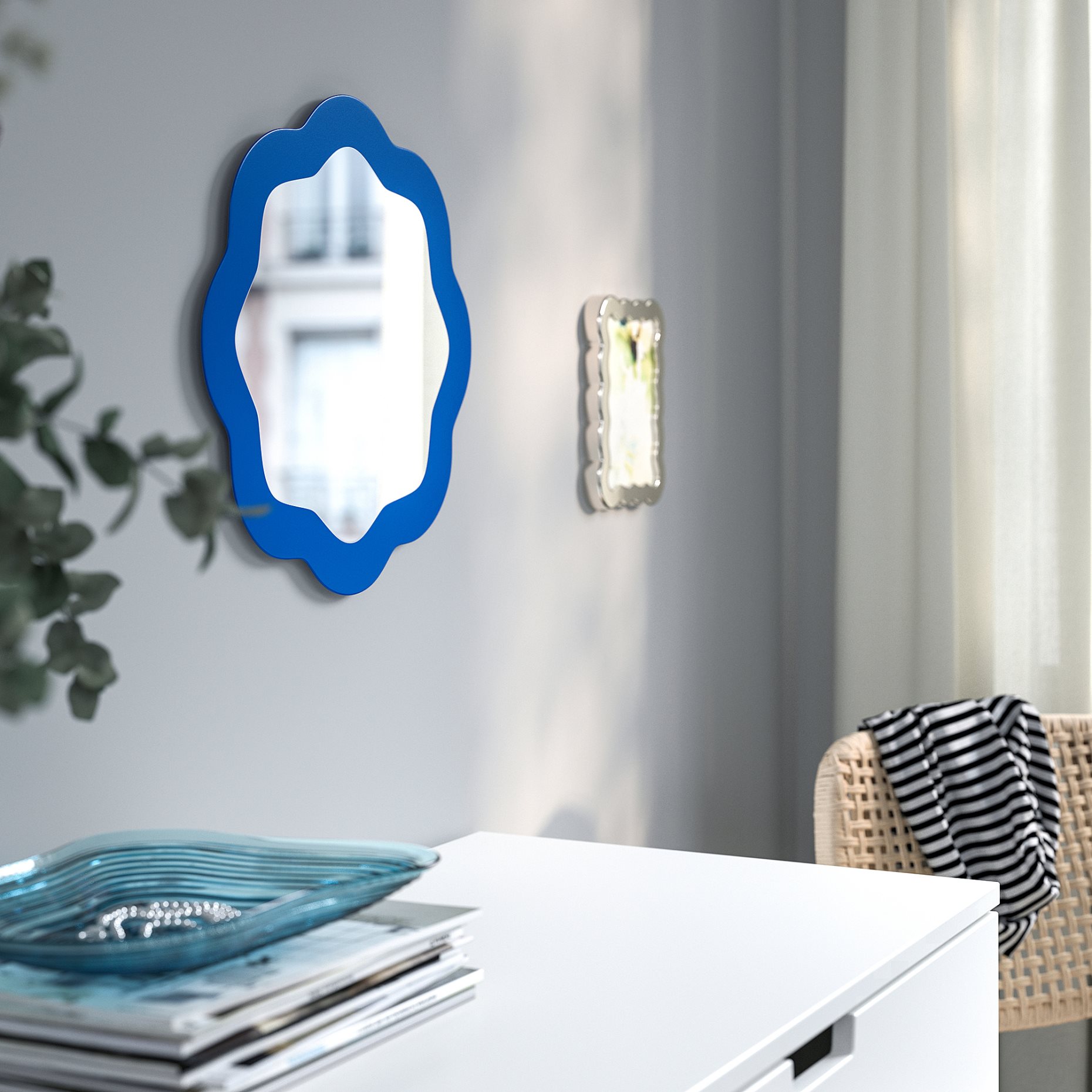 PRUNKHALLON, mirror, 40 cm, 205.750.06