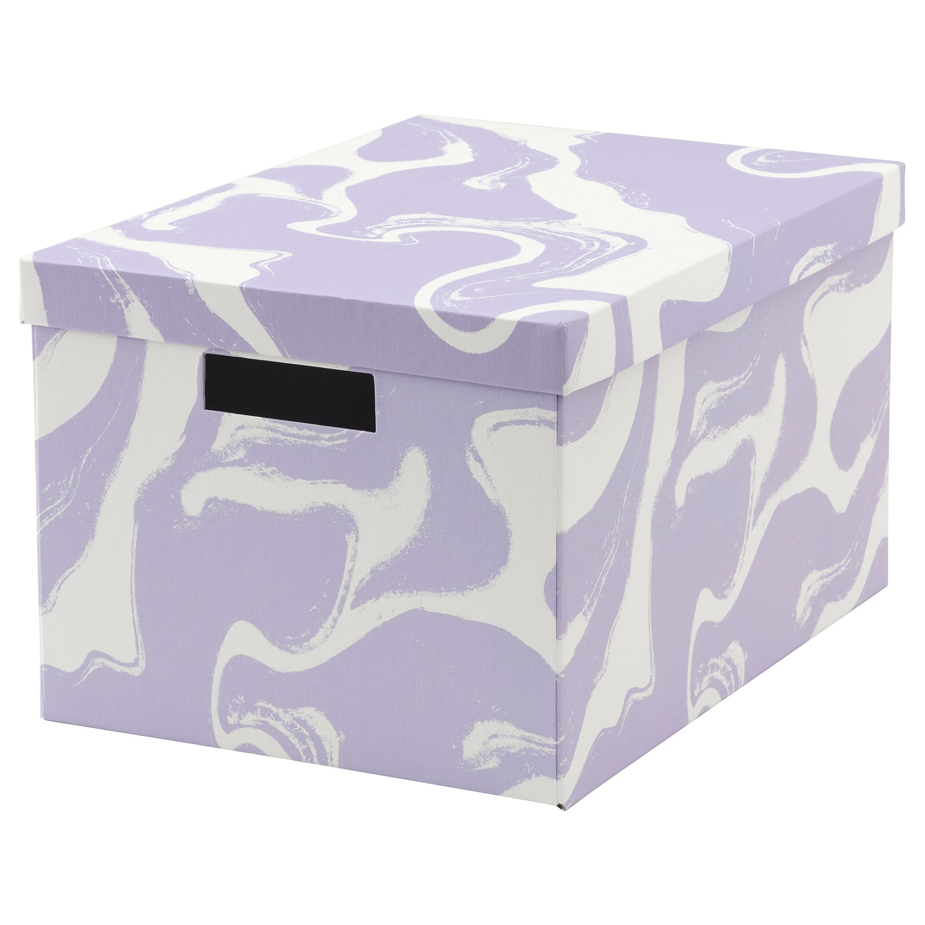 TJENA, storage box with lid, 25x35x20 cm, 205.767.13