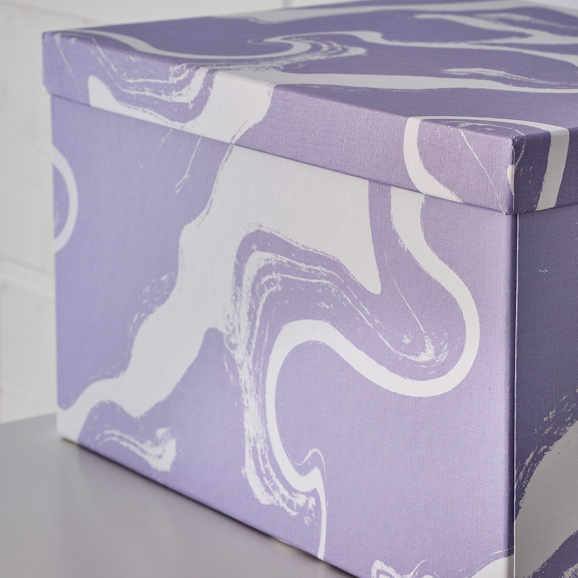 TJENA, storage box with lid, 25x35x20 cm, 205.767.13