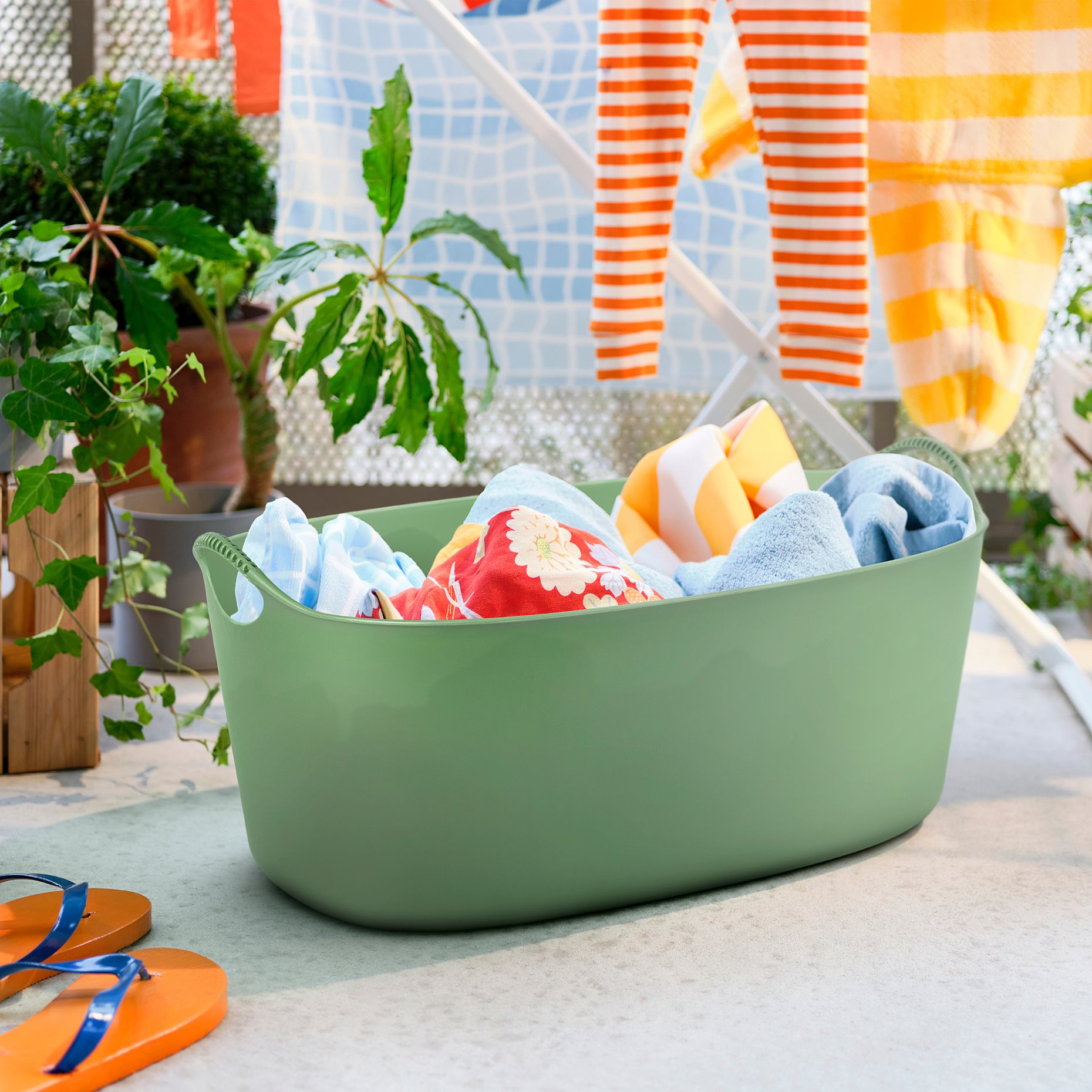 TORKIS, flexi laundry basket in/outdoor, 35 l, 205.791.65