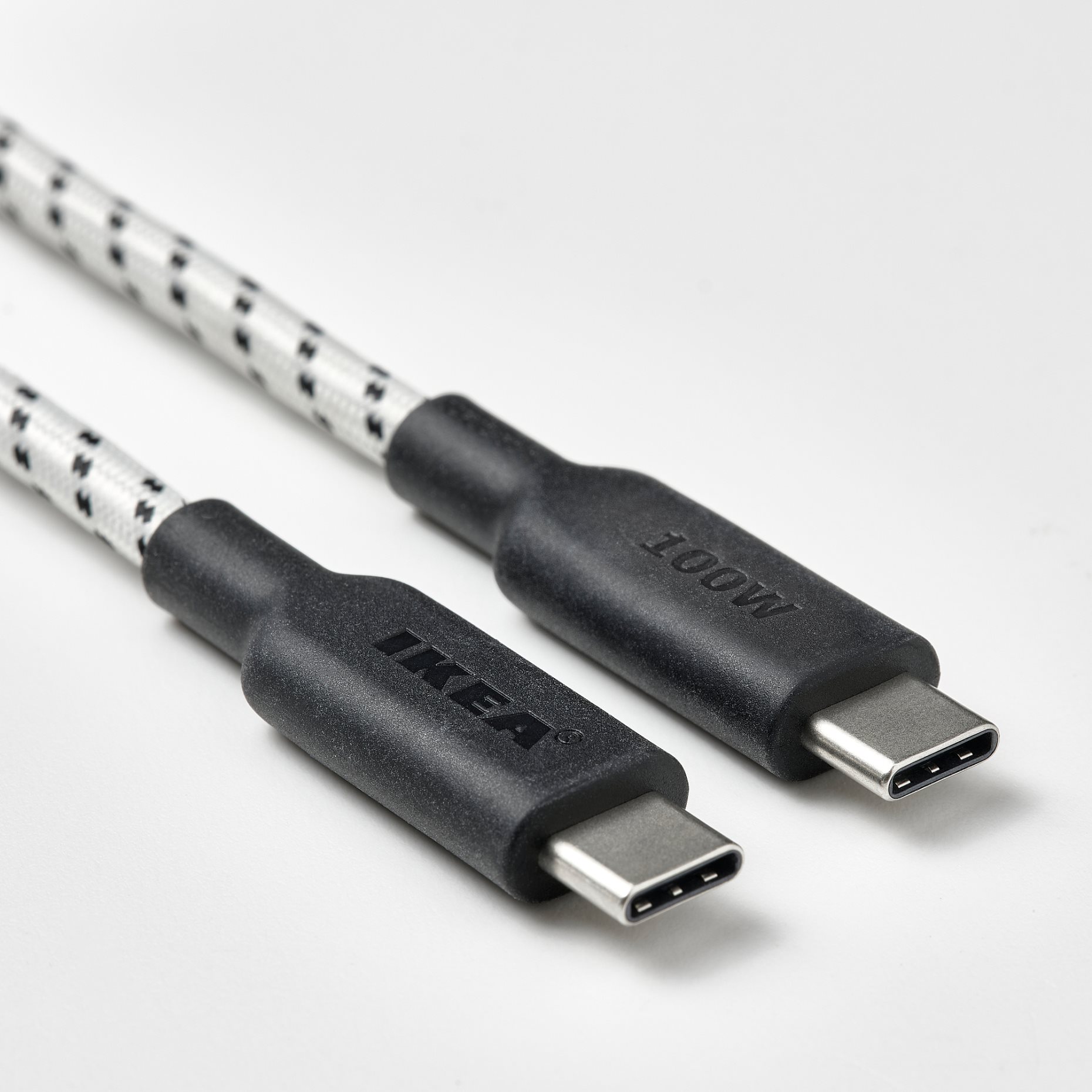 RUNDHULT, USB-C σε USB-C, 1.5 m/100 W, 205.811.06