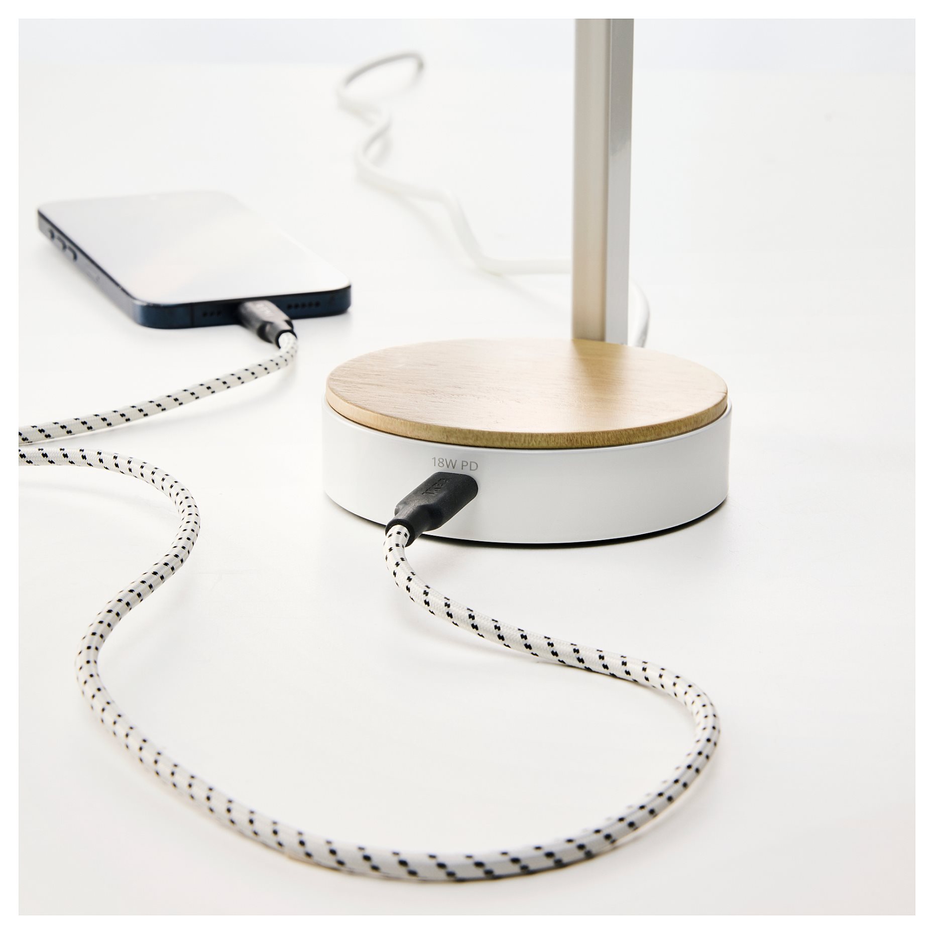 RUNDHULT, USB-C σε USB-C, 1.5 m/100 W, 205.811.06