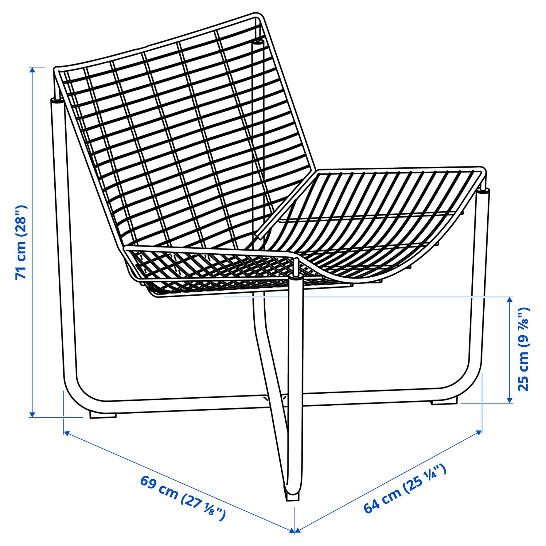 SKÅLBODA, armchair, 205.820.35
