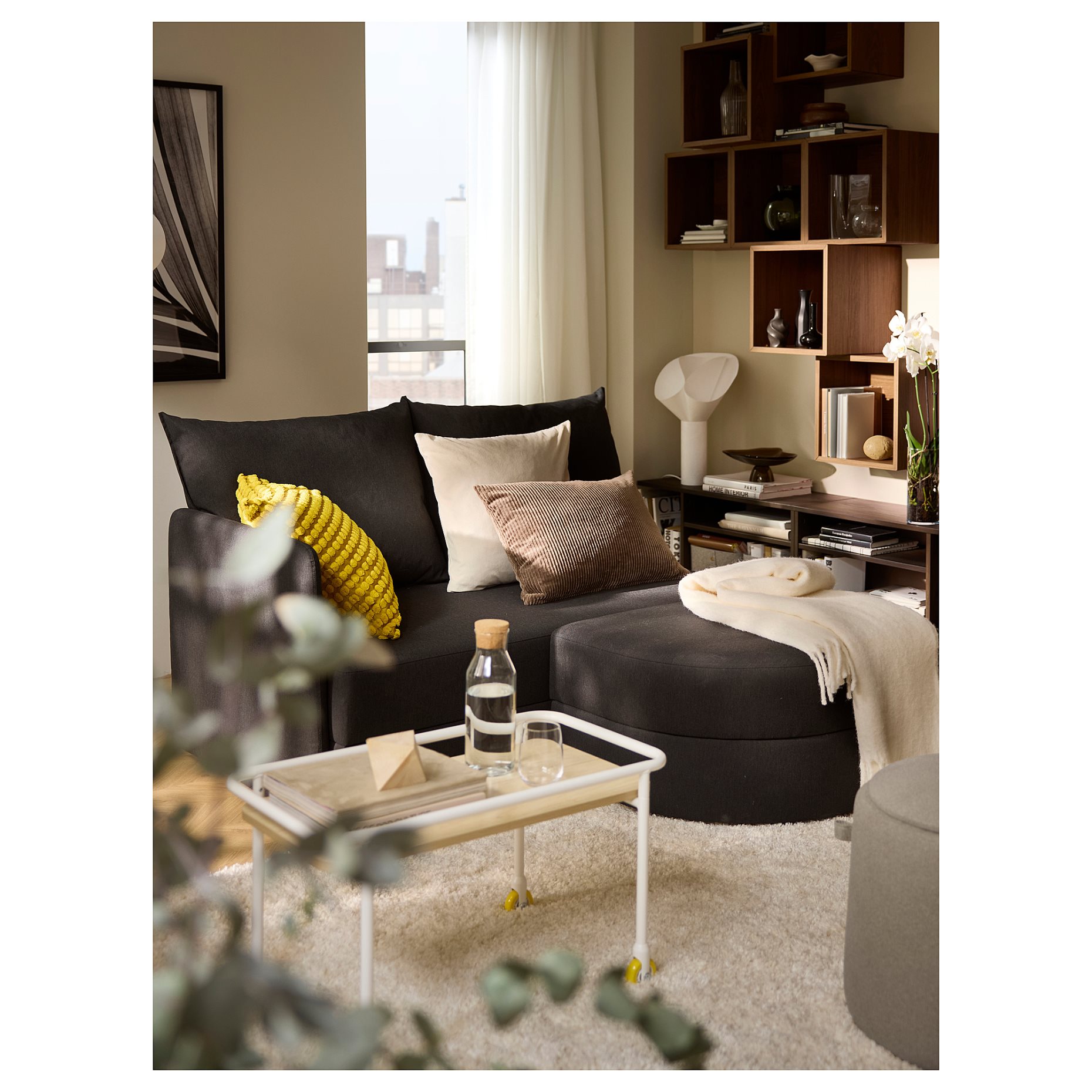 LINDÅKRA, 2-seat sofa-bed, 205.826.10