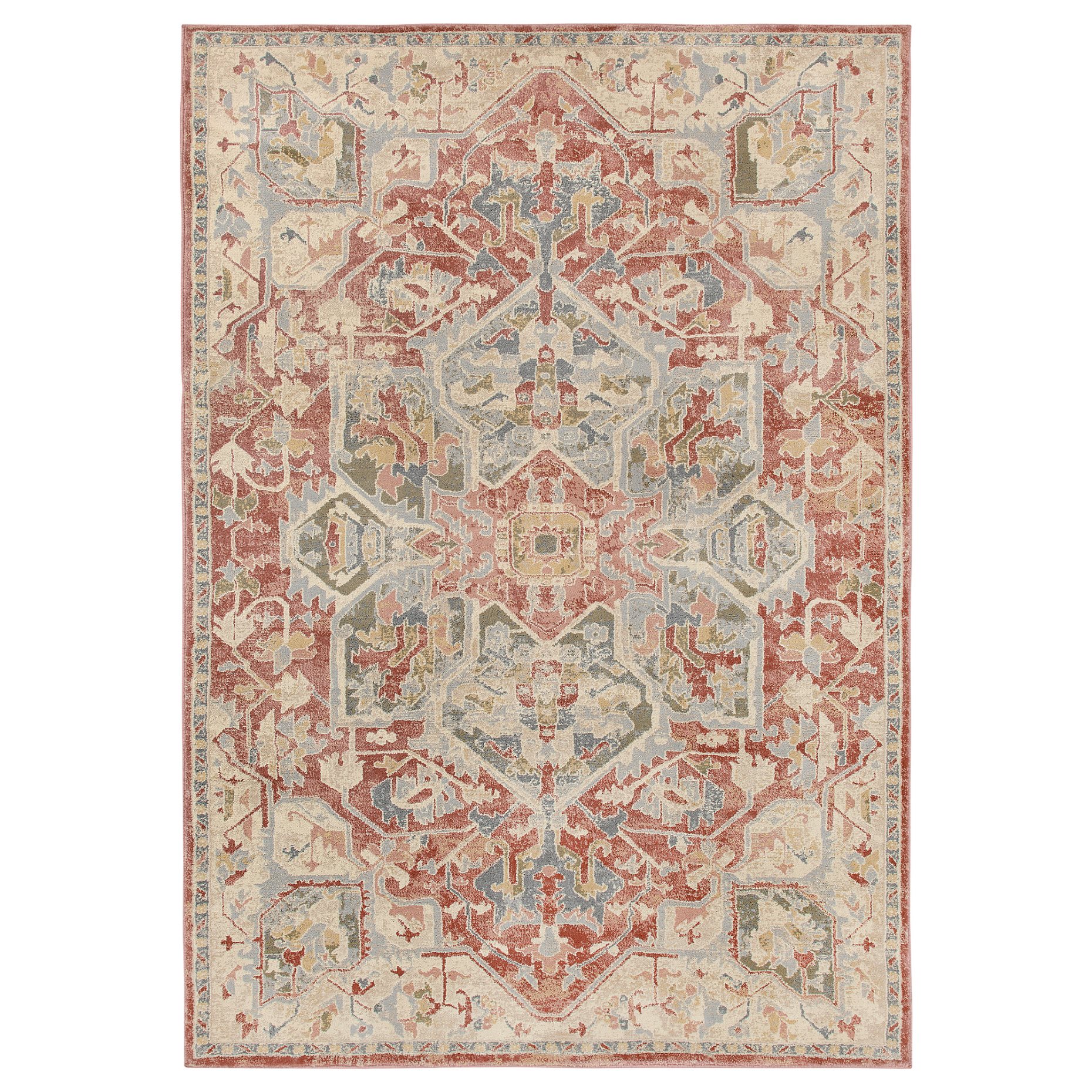 JÄRNVÄG, rug low pile, 160x230 cm, 205.956.98