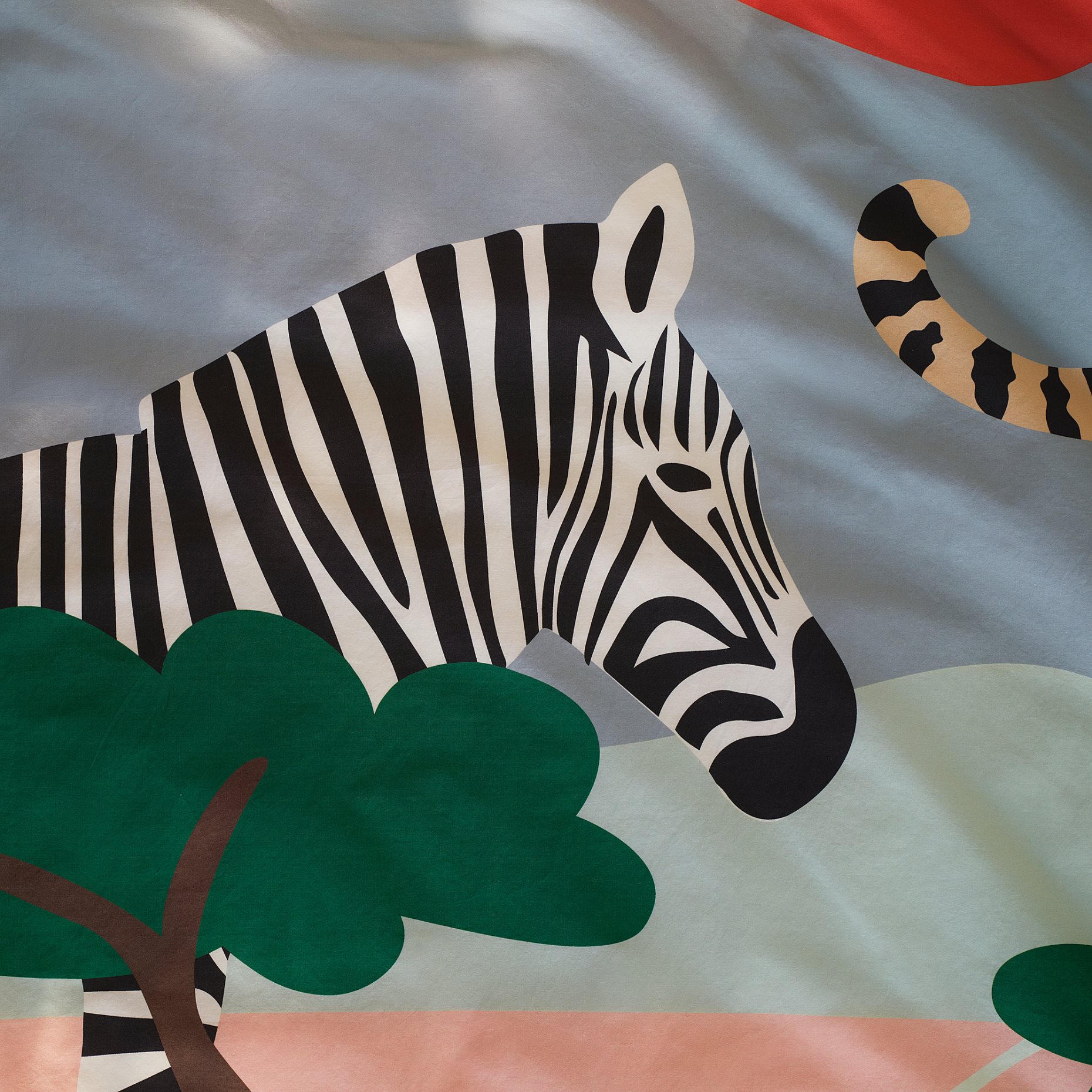 SANDLÖPARE, duvet cover and pillowcase, 150x200/50x60 cm, 206.032.50