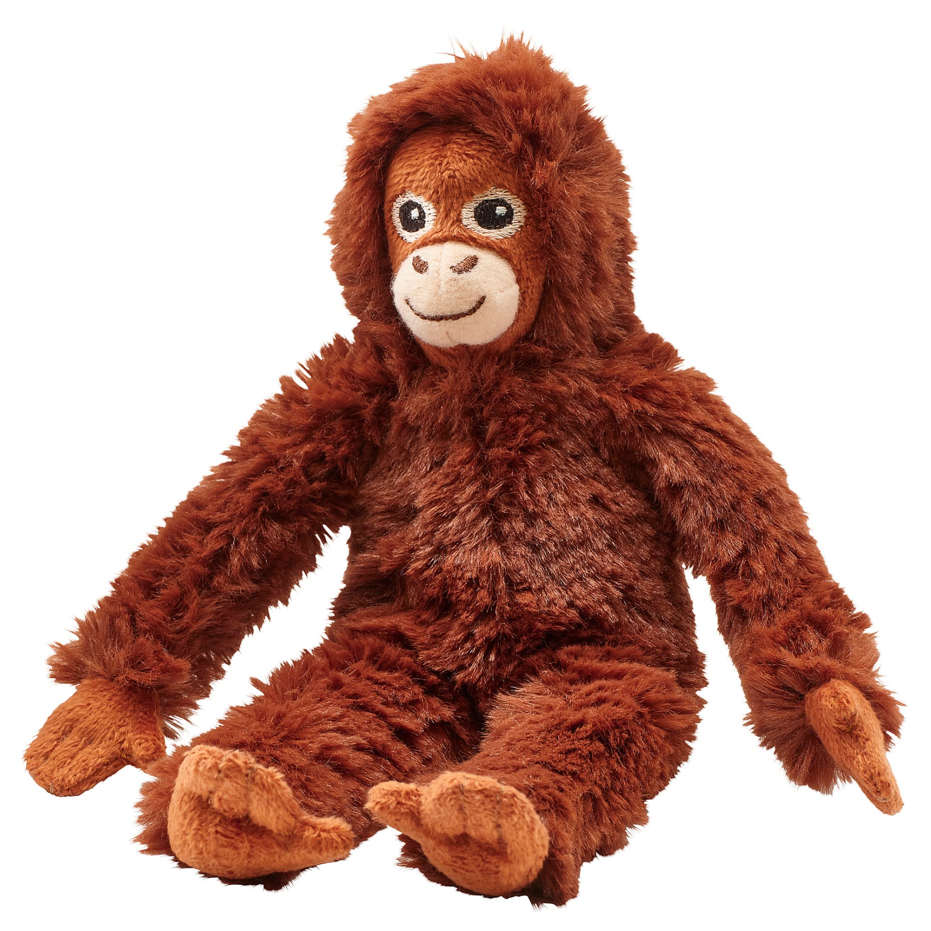 DJUNGELSKOG, soft toy/mini/orangutan, 20 cm, 206.061.02