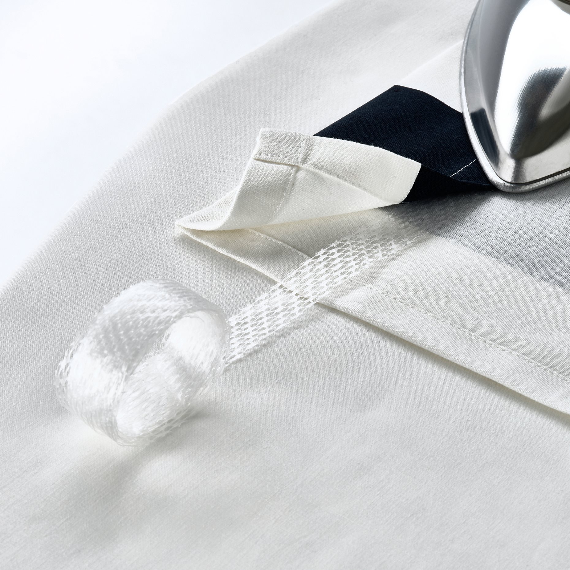 SLANHOSTMAL, κουρτίνα με τρουκς, 2 τεμ. 145x300 cm, 206.078.42