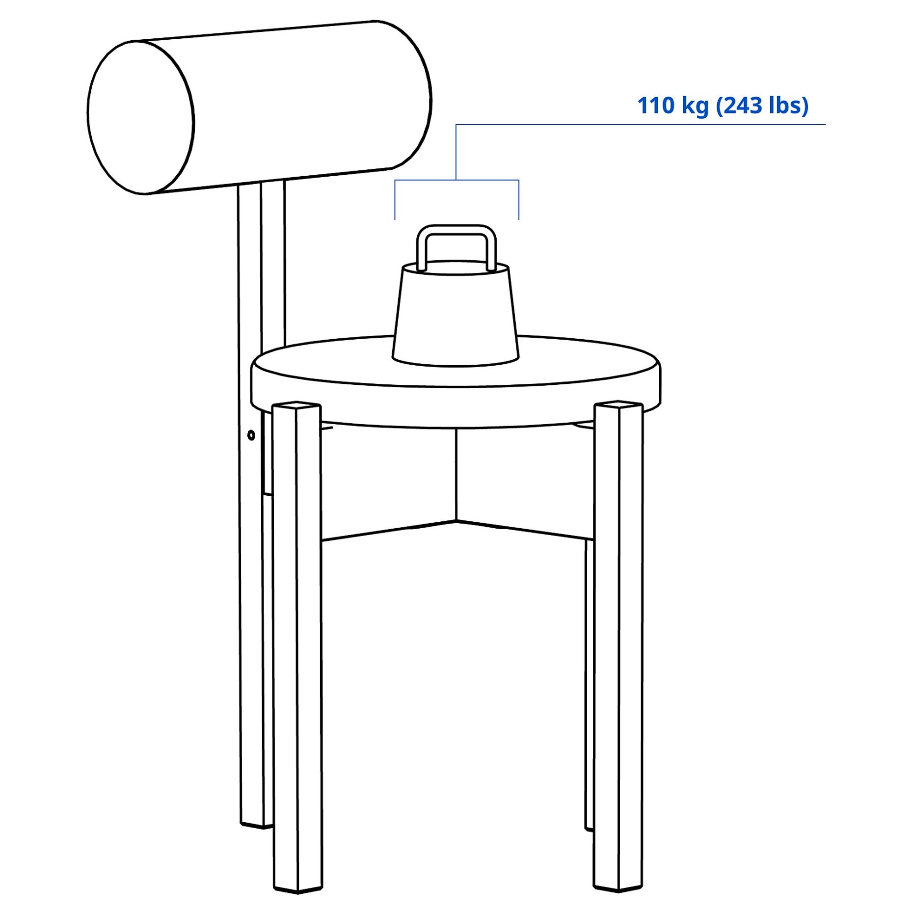 IKEA PS 2026, καρέκλα, 206.178.79