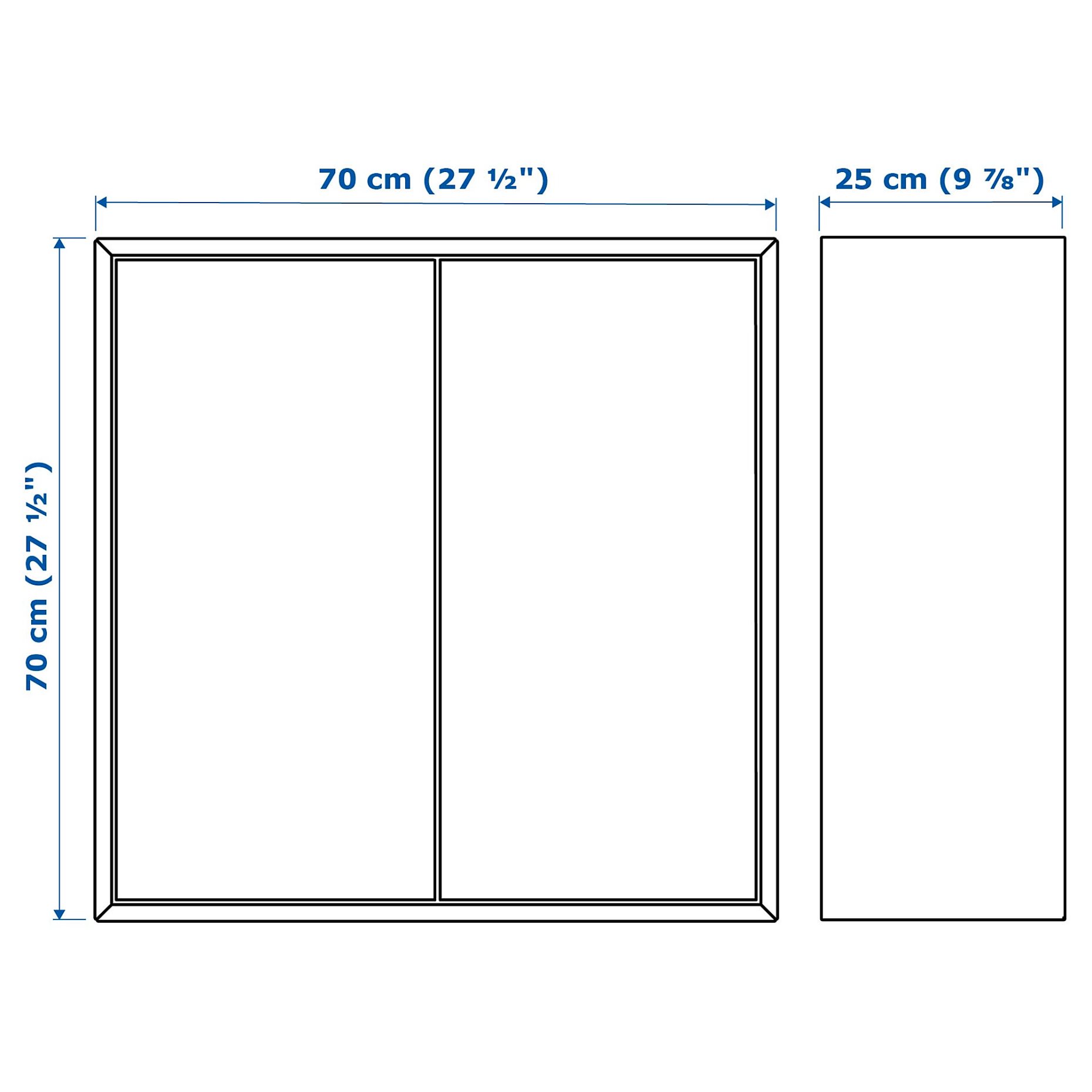EKET, σύνθεση ντουλαπιών τοίχου, 175x35x70 cm, 294.927.47