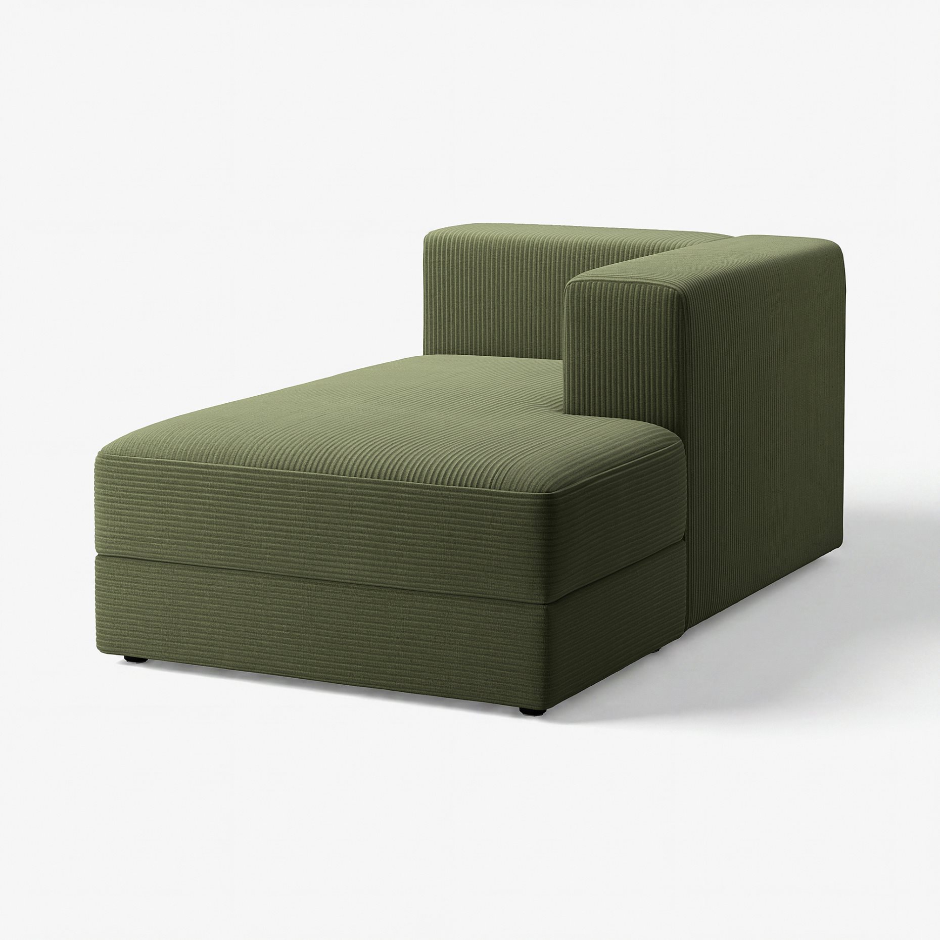 JÄTTEBO, chaise longue module with armrest, right, 294.945.86