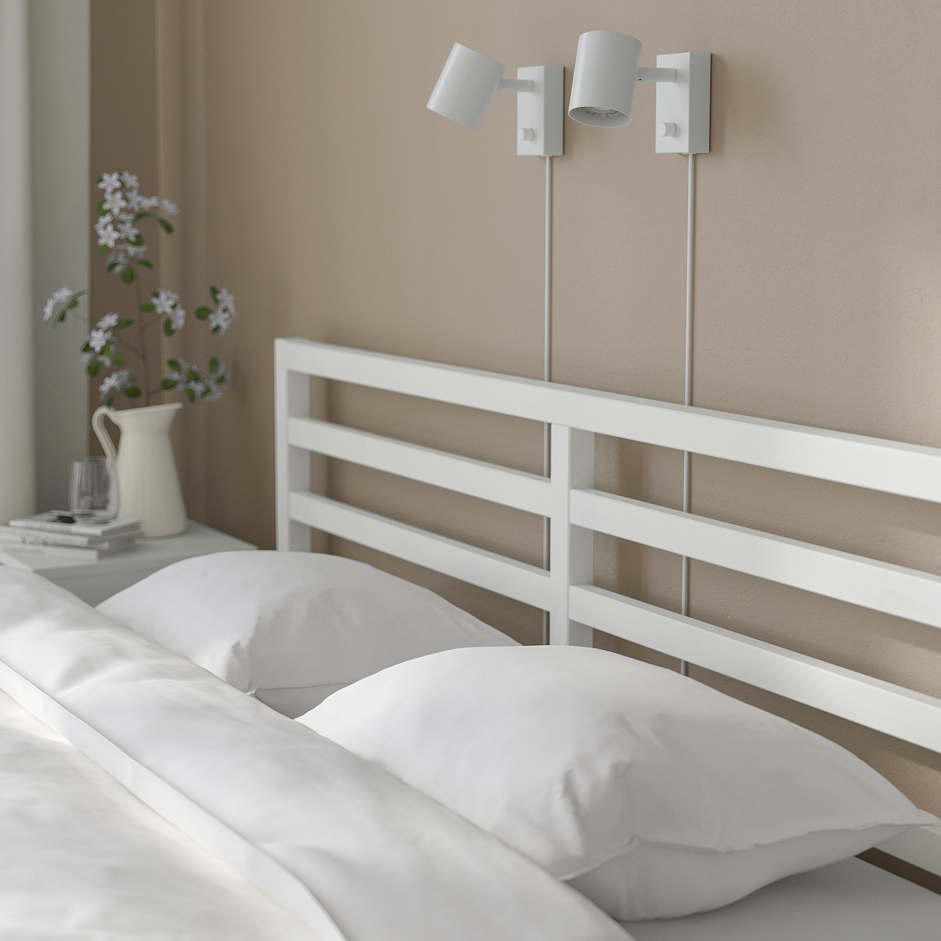 TARVA, bed frame, 140x200 cm, 295.539.72