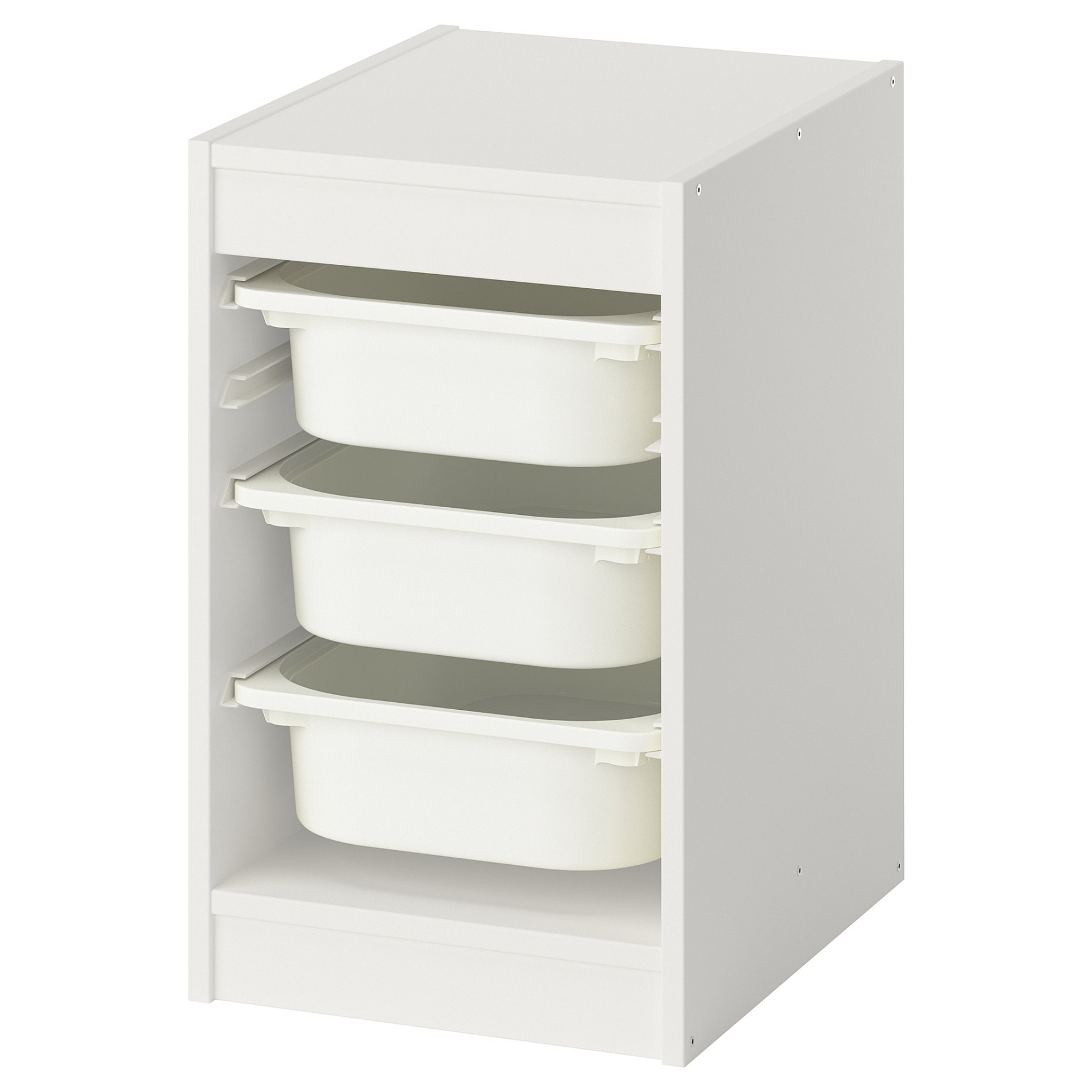 TROFAST, storage combination with boxes, 34x44x56 cm, 295.732.20