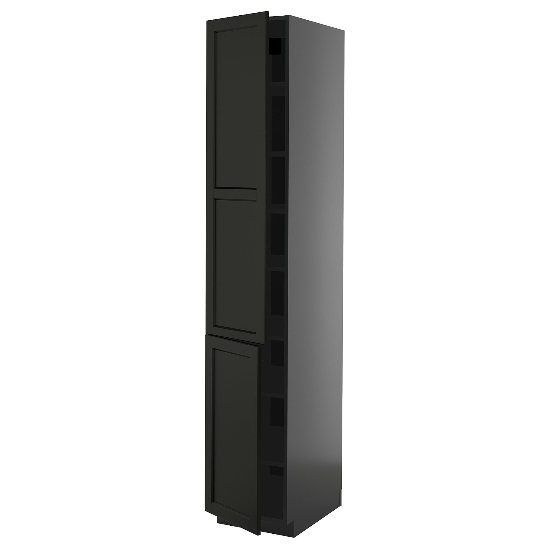 METOD, high cabinet with shelves/2 doors, 40x60x220 cm, 295.894.38