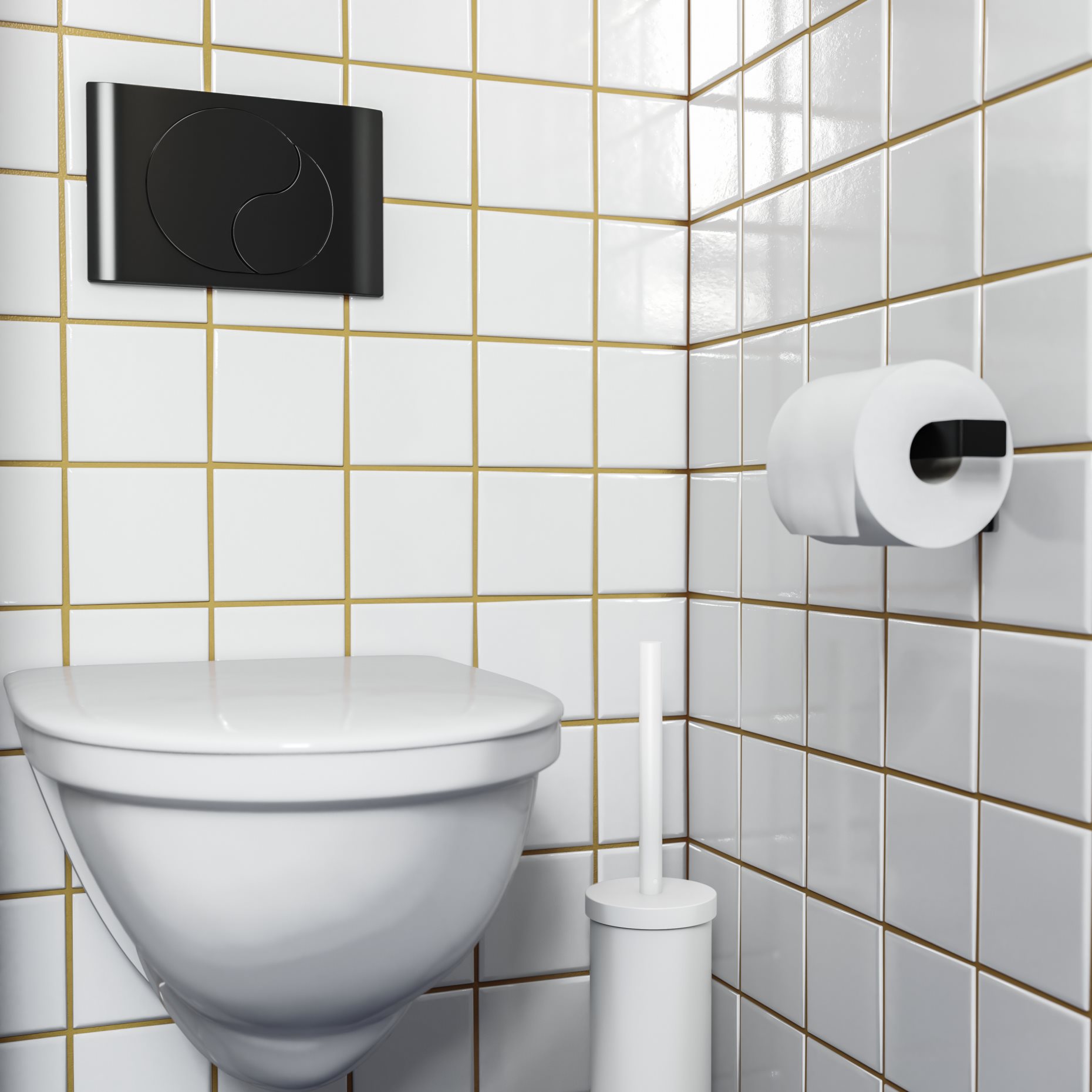 ENUDDEN, toilet brush, 301.972.60