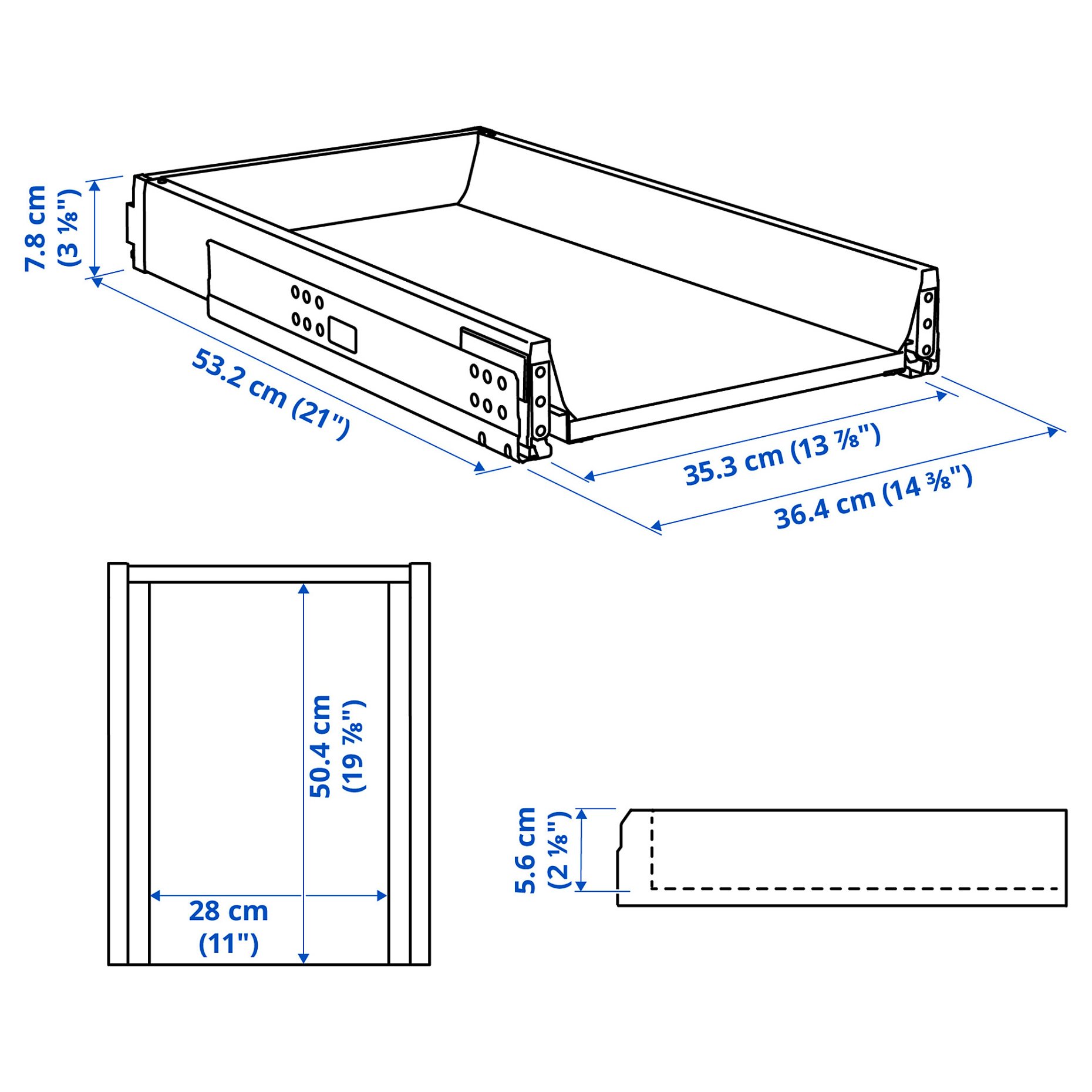 MAXIMERA, συρτάρι, χαμηλό, 302.850.30
