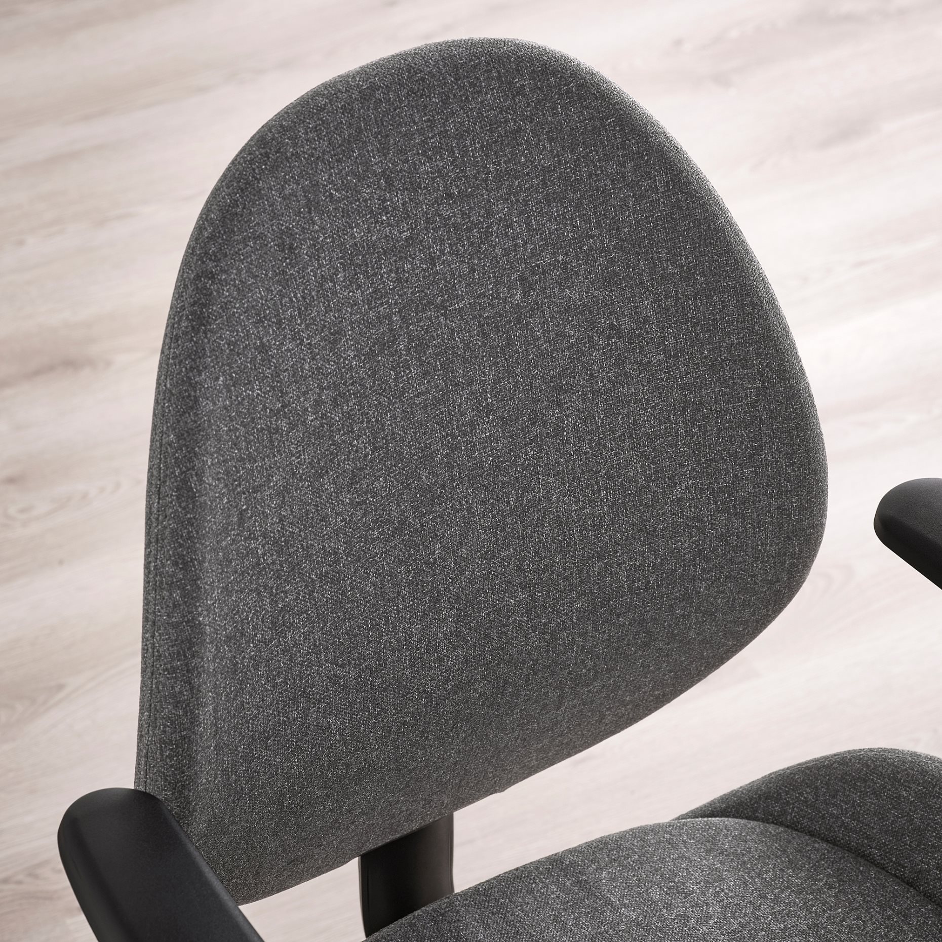 HATTEFJÄLL, office chair with armrests, 305.389.71