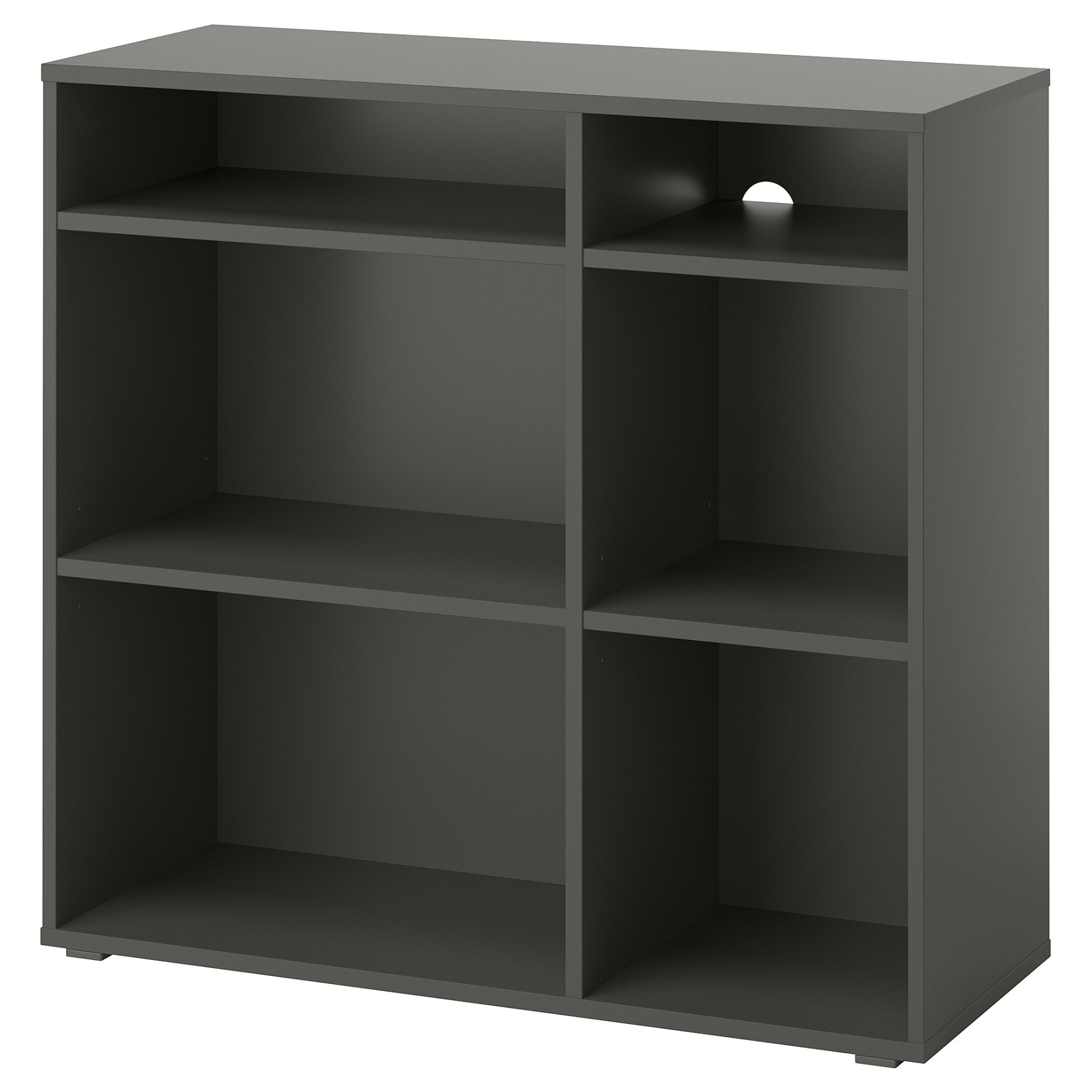 VIHALS, shelving unit with 4 shelves, 95x37x90 cm, 305.429.11