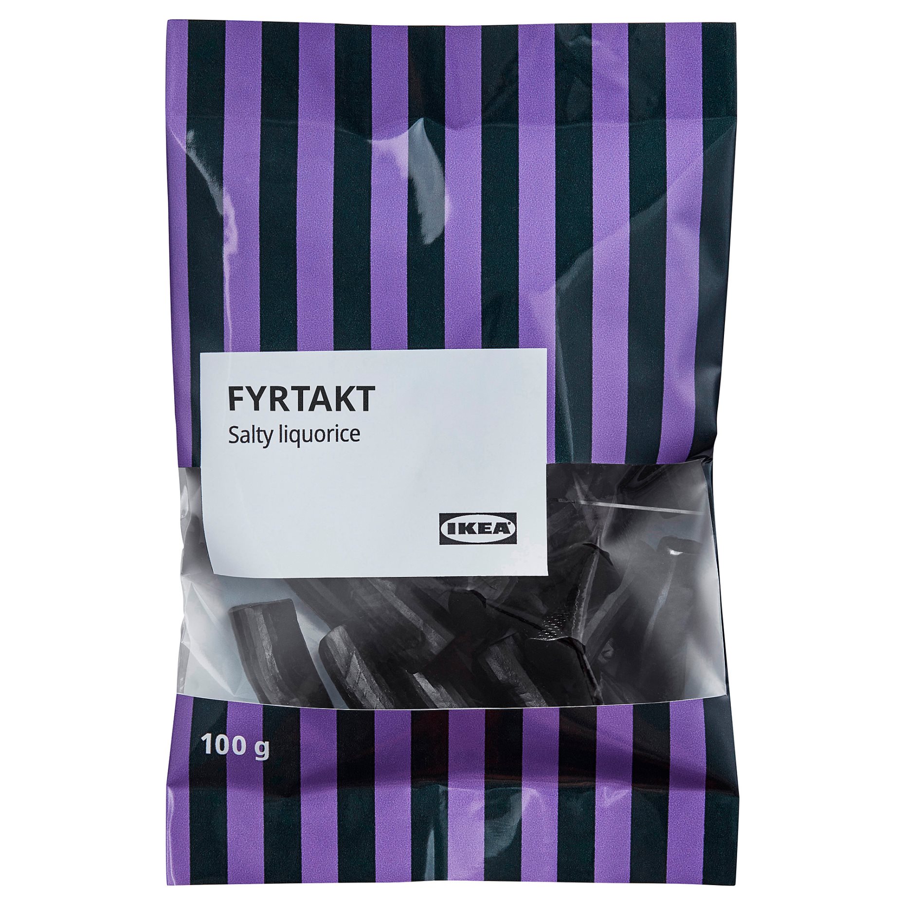 FYRTAKT, salty liquorice, 100 g, 305.882.06