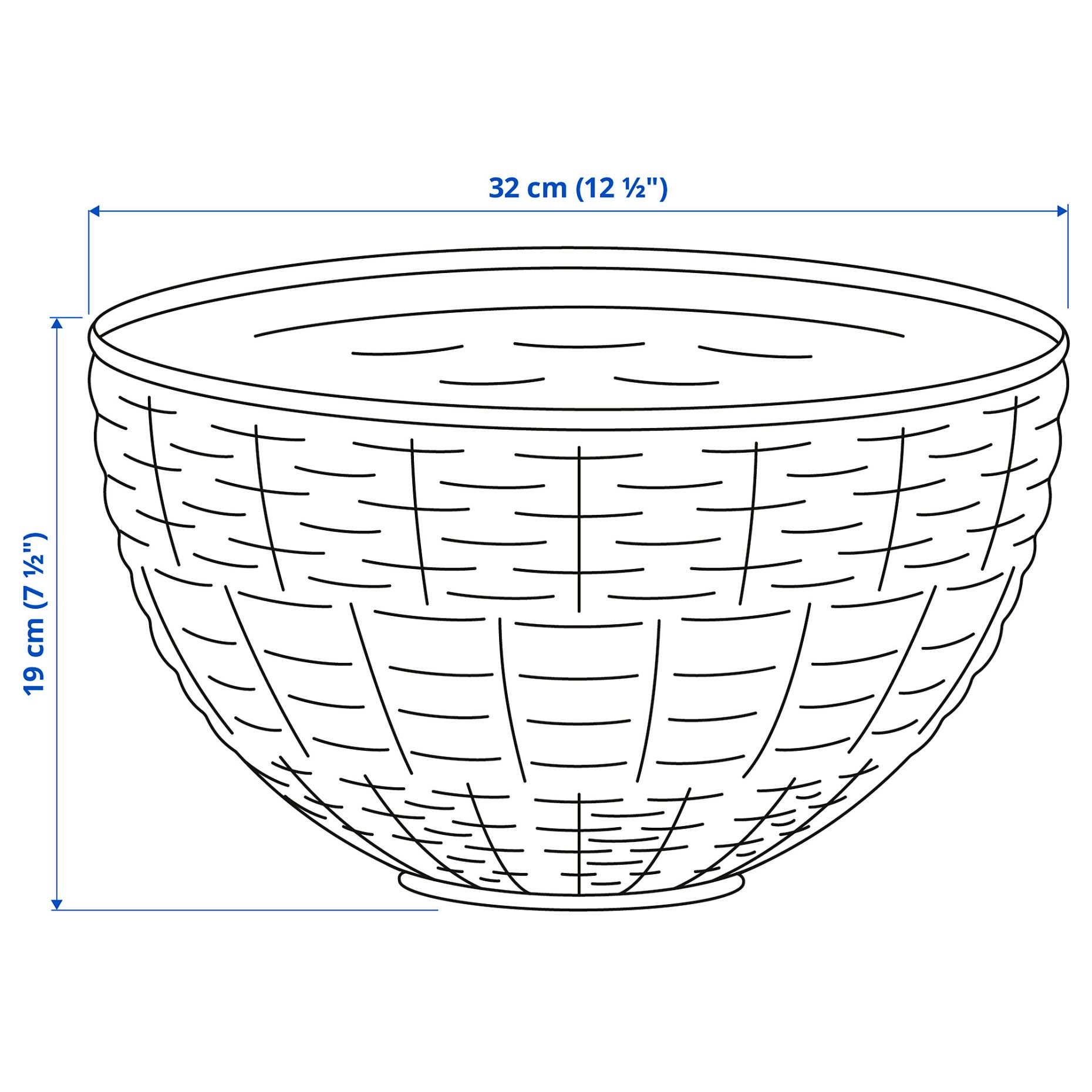 DJURTRANARE, basket, 32x19 cm, 305.914.21