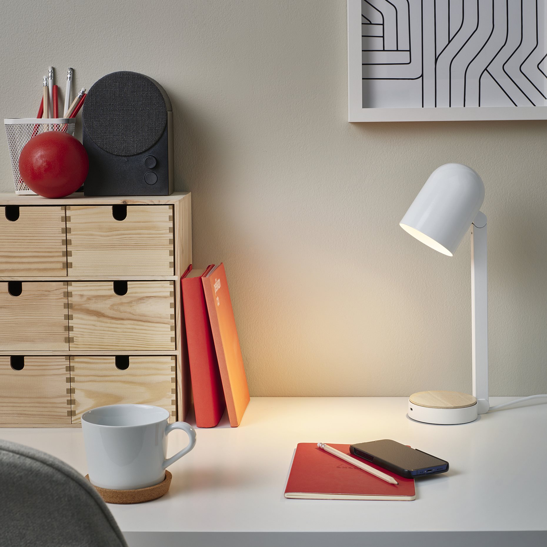 ENSMÄRKE, desk lamp, 305.955.65