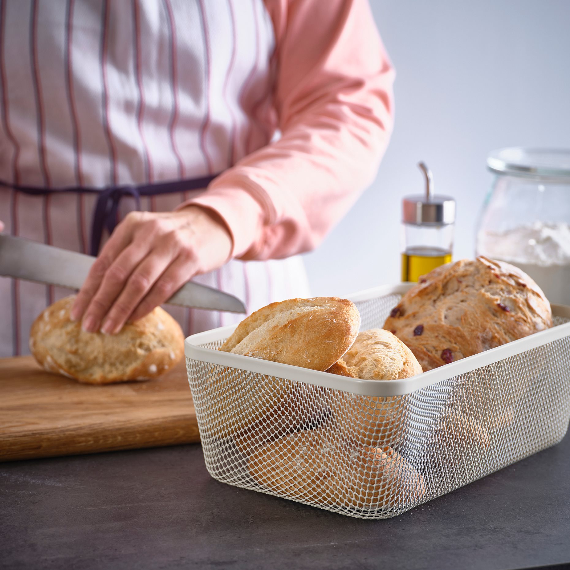 IKEA 365+, food storage basket, 30x20x11 cm, 305.956.93