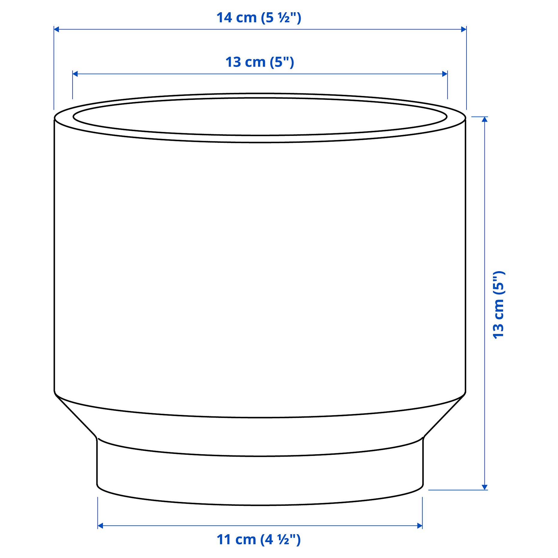 HONUNGSPALM, plant pot in/outdoor, 12 cm, 305.957.92